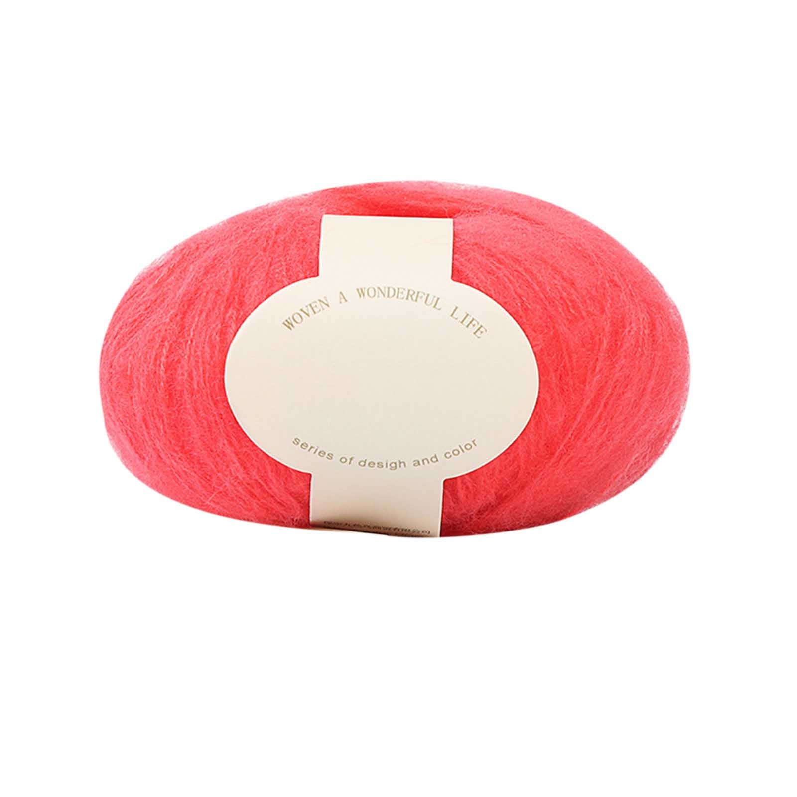 Clearance! Boovnll Mohair Yarn, Soft Yarn for Crocheting, Hand Knitting Hats, Sweater, Scarves, Crafts, Home Decorations, DIY Kids Toys, Yarn 10 - Image 4