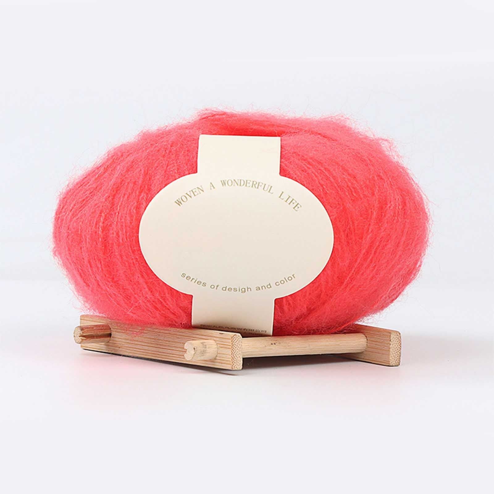 Clearance! Boovnll Mohair Yarn, Soft Yarn for Crocheting, Hand Knitting Hats, Sweater, Scarves, Crafts, Home Decorations, DIY Kids Toys, Yarn 10 - Image 5