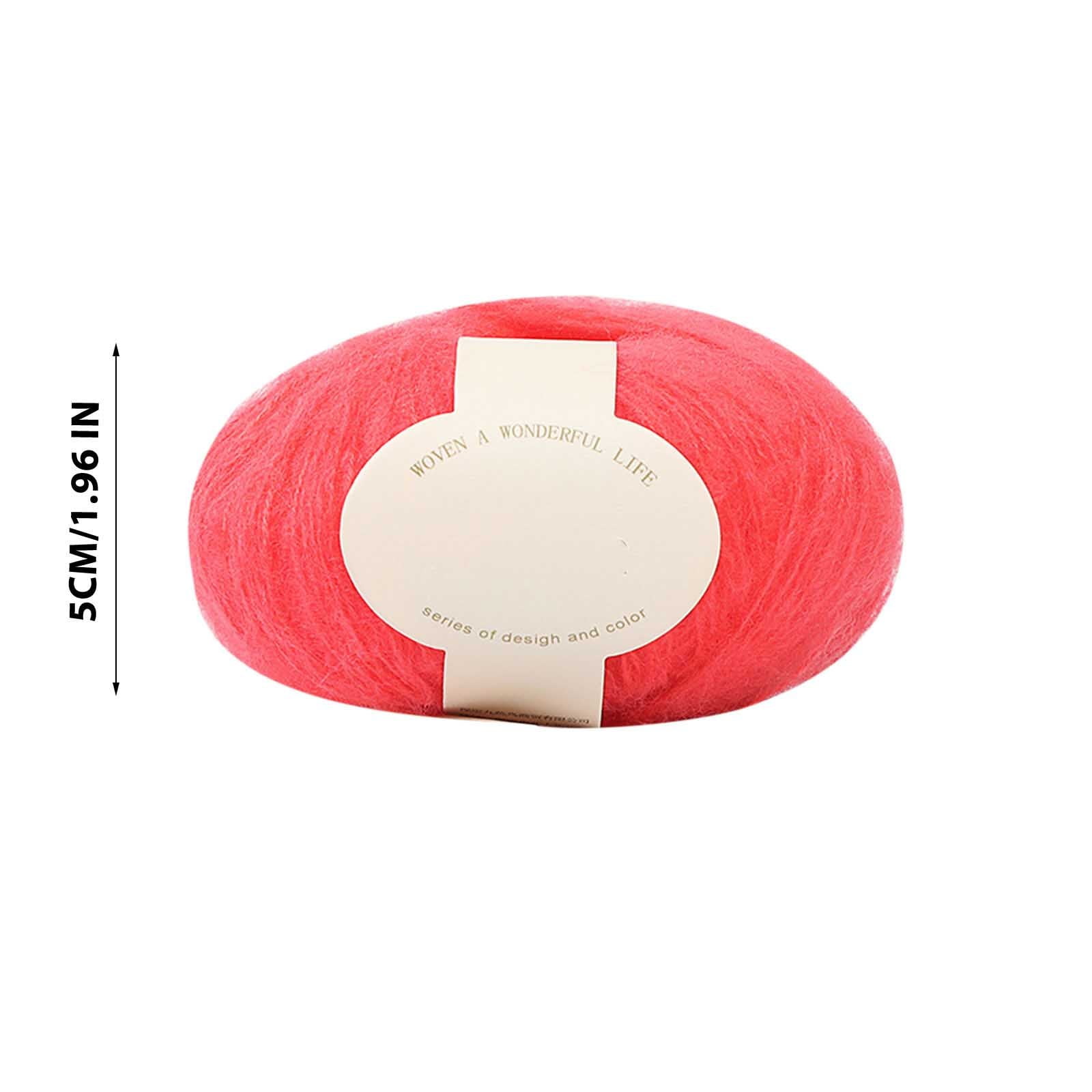 Clearance! Boovnll Mohair Yarn, Soft Yarn for Crocheting, Hand Knitting Hats, Sweater, Scarves, Crafts, Home Decorations, DIY Kids Toys, Yarn 10 - Image 6