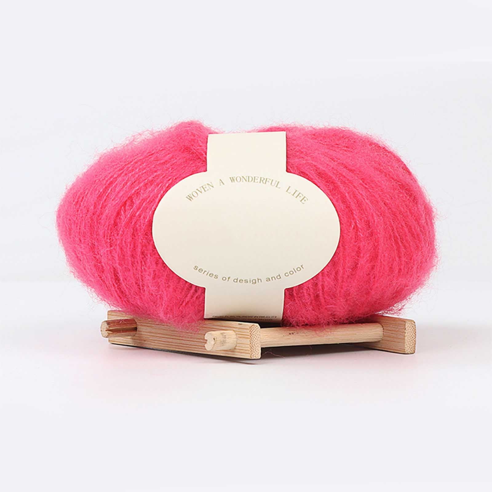 Clearance! Boovnll Mohair Yarn, Soft Yarn for Crocheting, Hand Knitting Hats, Sweater, Scarves, Crafts, Home Decorations, DIY Kids Toys, Yarn 11 - Image 5