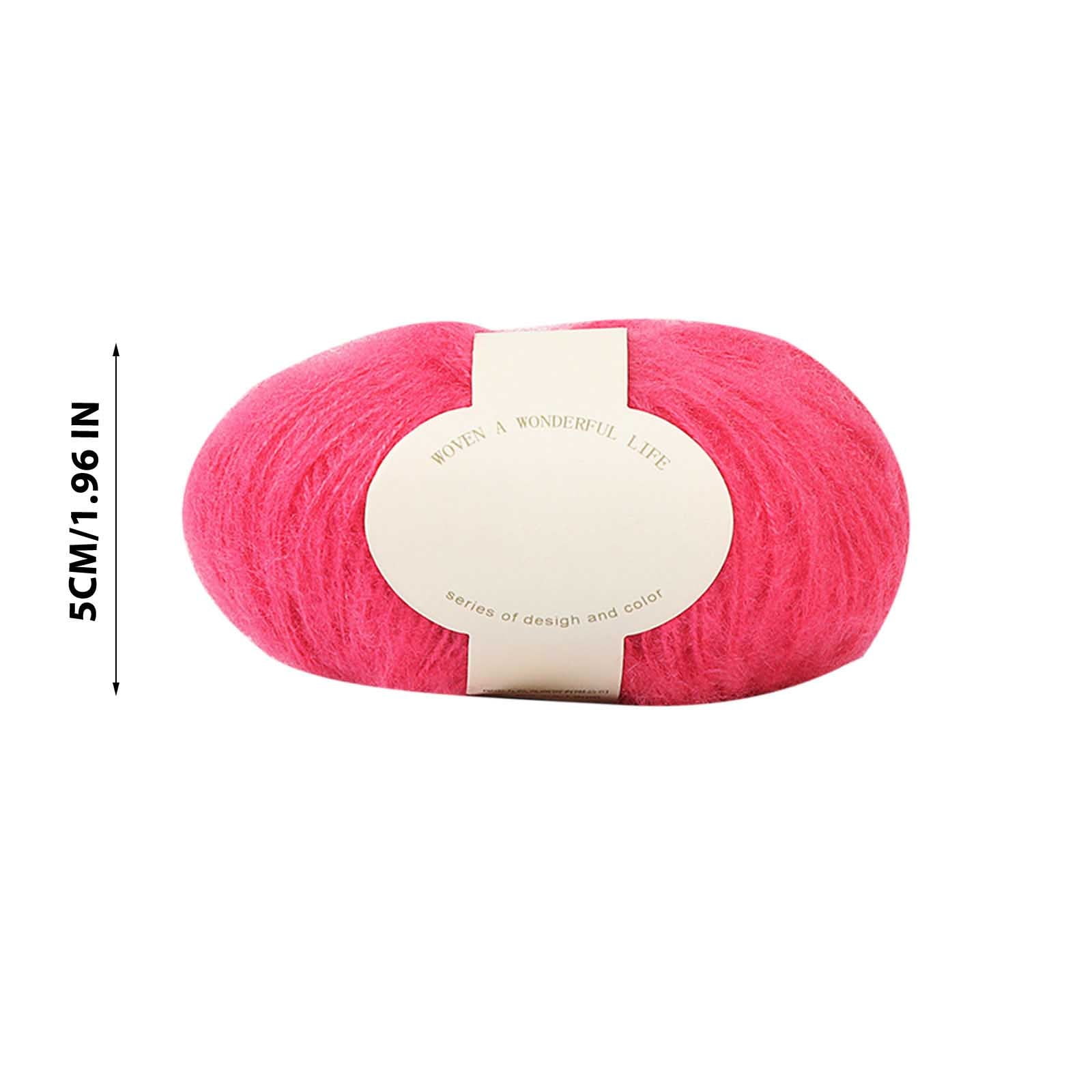 Clearance! Boovnll Mohair Yarn, Soft Yarn for Crocheting, Hand Knitting Hats, Sweater, Scarves, Crafts, Home Decorations, DIY Kids Toys, Yarn 11 - Image 6