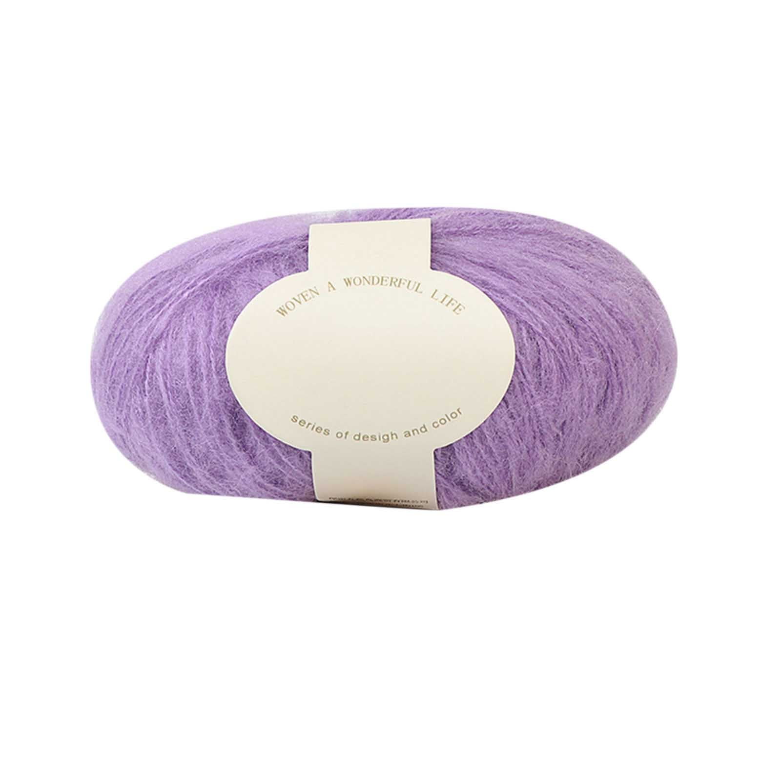 Clearance! Boovnll Mohair Yarn, Soft Yarn for Crocheting, Hand Knitting Hats, Sweater, Scarves, Crafts, Home Decorations, DIY Kids Toys, Yarn 17 - Image 4