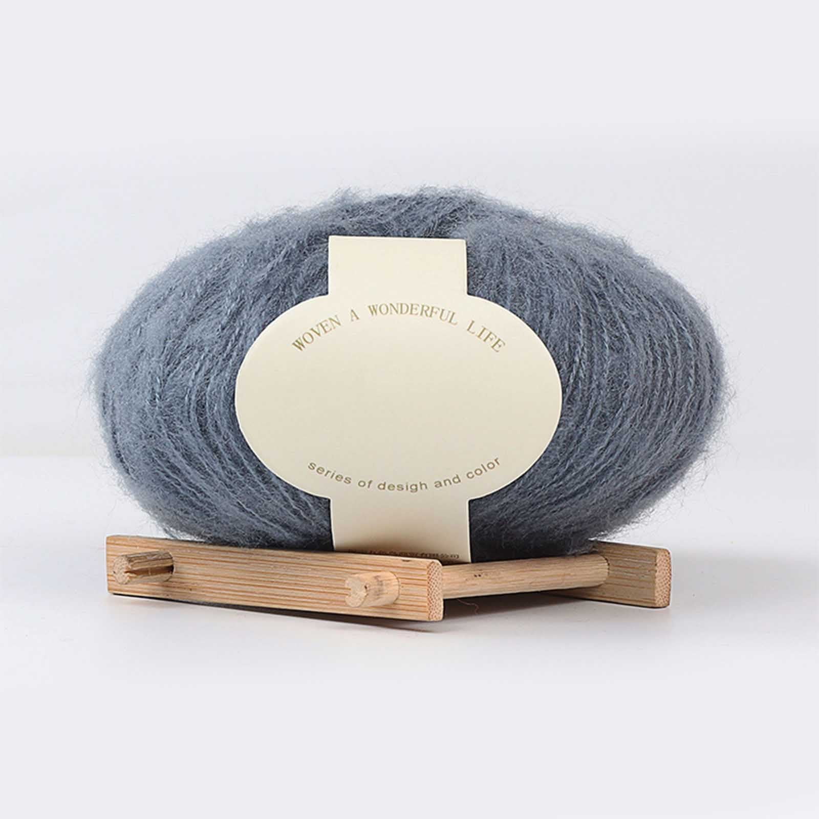 Clearance! Boovnll Mohair Yarn, Soft Yarn for Crocheting, Hand Knitting Hats, Sweater, Scarves, Crafts, Home Decorations, DIY Kids Toys, Yarn 20 - Image 2