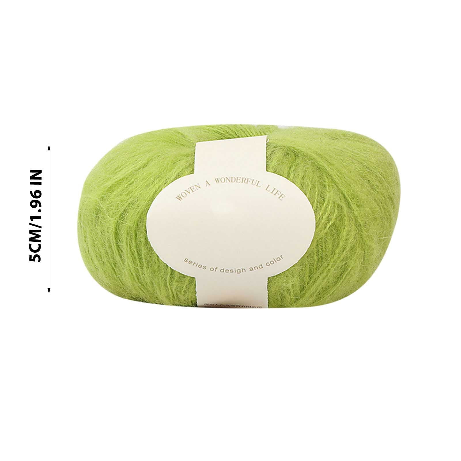 Clearance! Boovnll Mohair Yarn, Soft Yarn for Crocheting, Hand Knitting Hats, Sweater, Scarves, Crafts, Home Decorations, DIY Kids Toys, Yarn 24 - Image 3