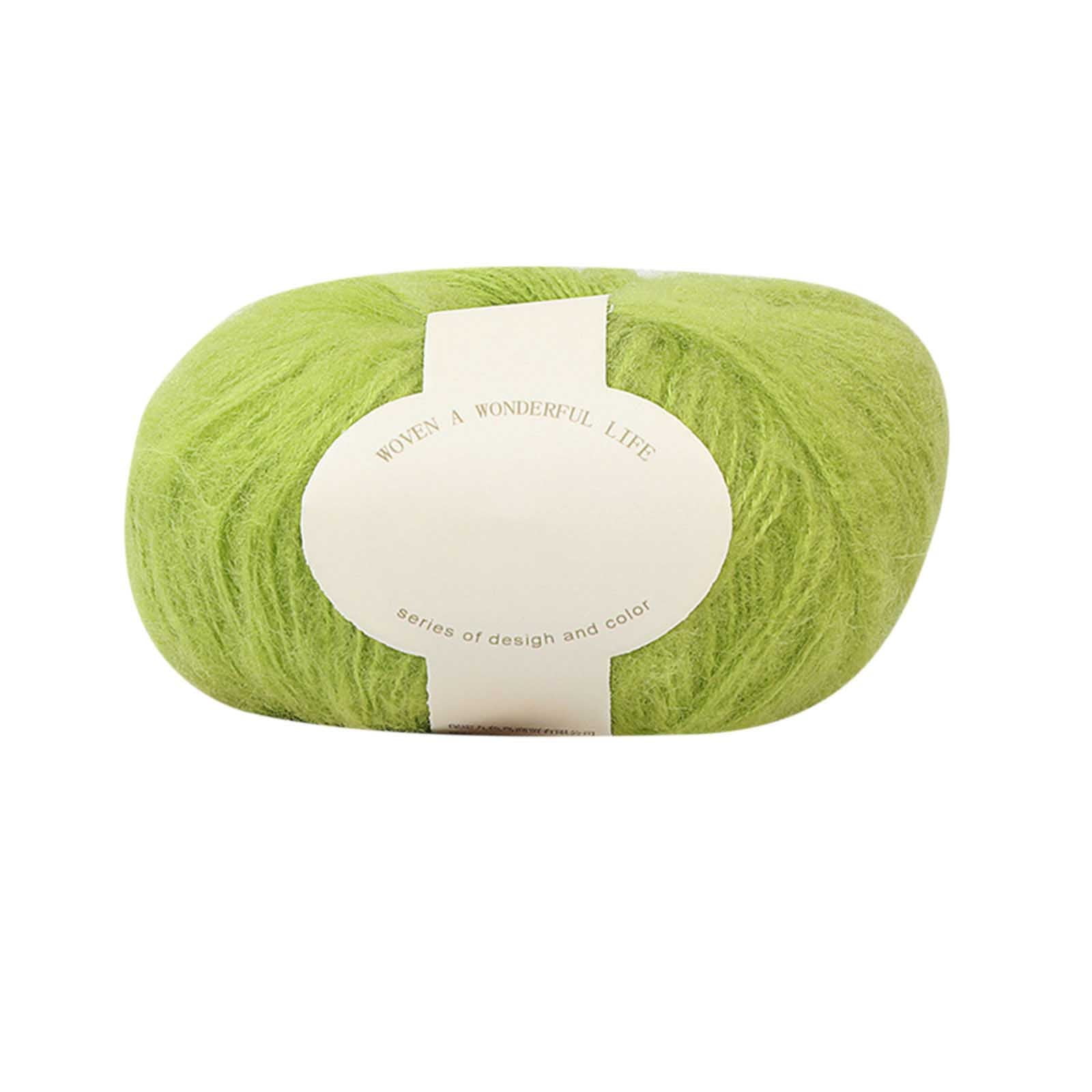 Clearance! Boovnll Mohair Yarn, Soft Yarn for Crocheting, Hand Knitting Hats, Sweater, Scarves, Crafts, Home Decorations, DIY Kids Toys, Yarn 24 - Image 4