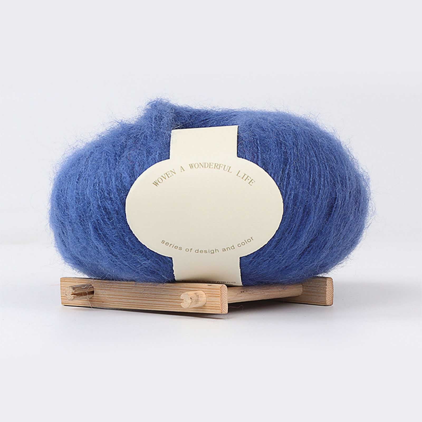 Clearance! Boovnll Mohair Yarn, Soft Yarn for Crocheting, Hand Knitting Hats, Sweater, Scarves, Crafts, Home Decorations, DIY Kids Toys, Yarn 25 - Image 4