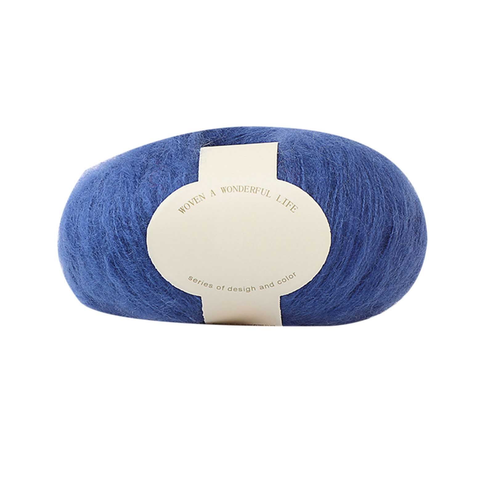 Clearance! Boovnll Mohair Yarn, Soft Yarn for Crocheting, Hand Knitting Hats, Sweater, Scarves, Crafts, Home Decorations, DIY Kids Toys, Yarn 25 - Image 6