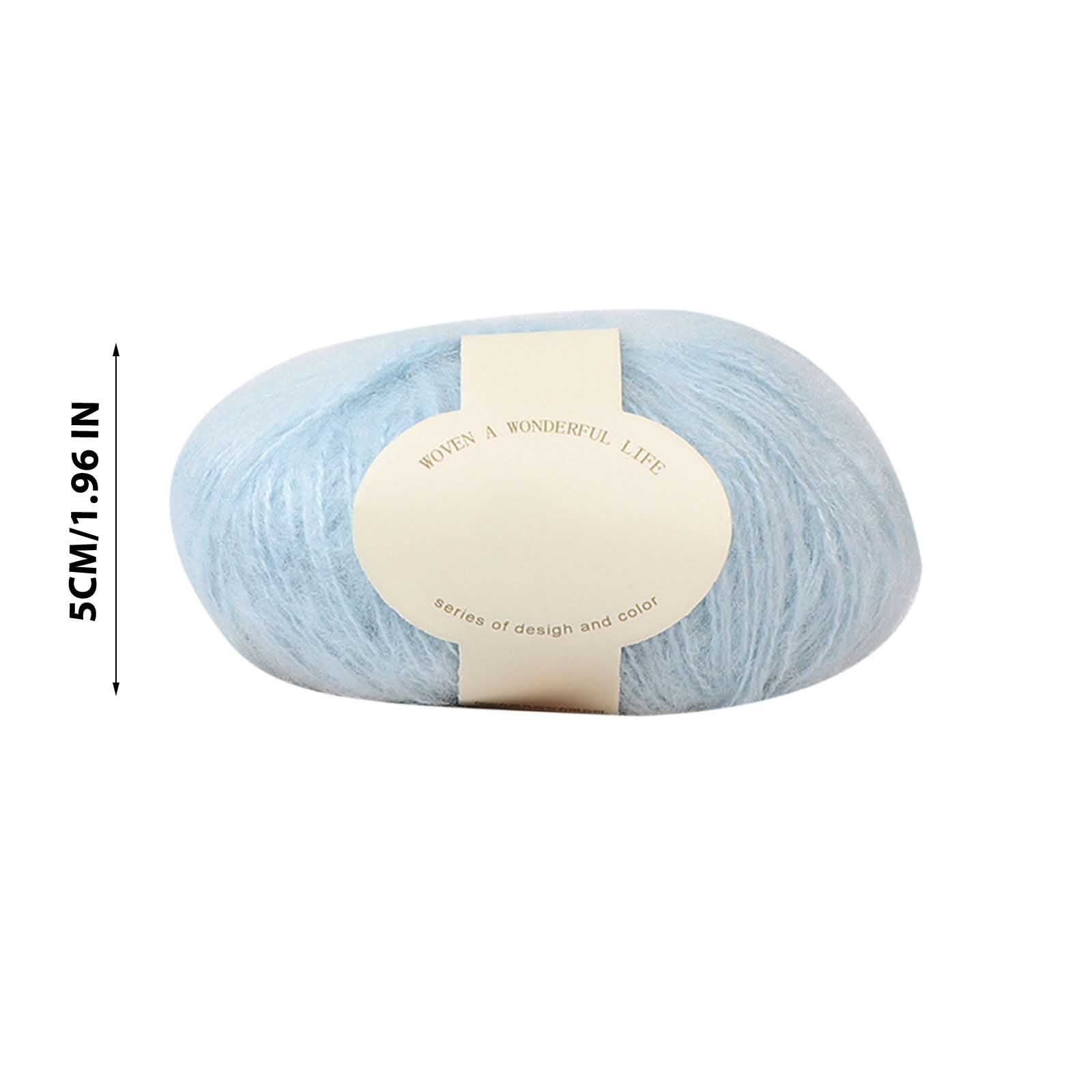 Clearance! Boovnll Mohair Yarn, Soft Yarn for Crocheting, Hand Knitting Hats, Sweater, Scarves, Crafts, Home Decorations, DIY Kids Toys, Yarn 28 - Image 6