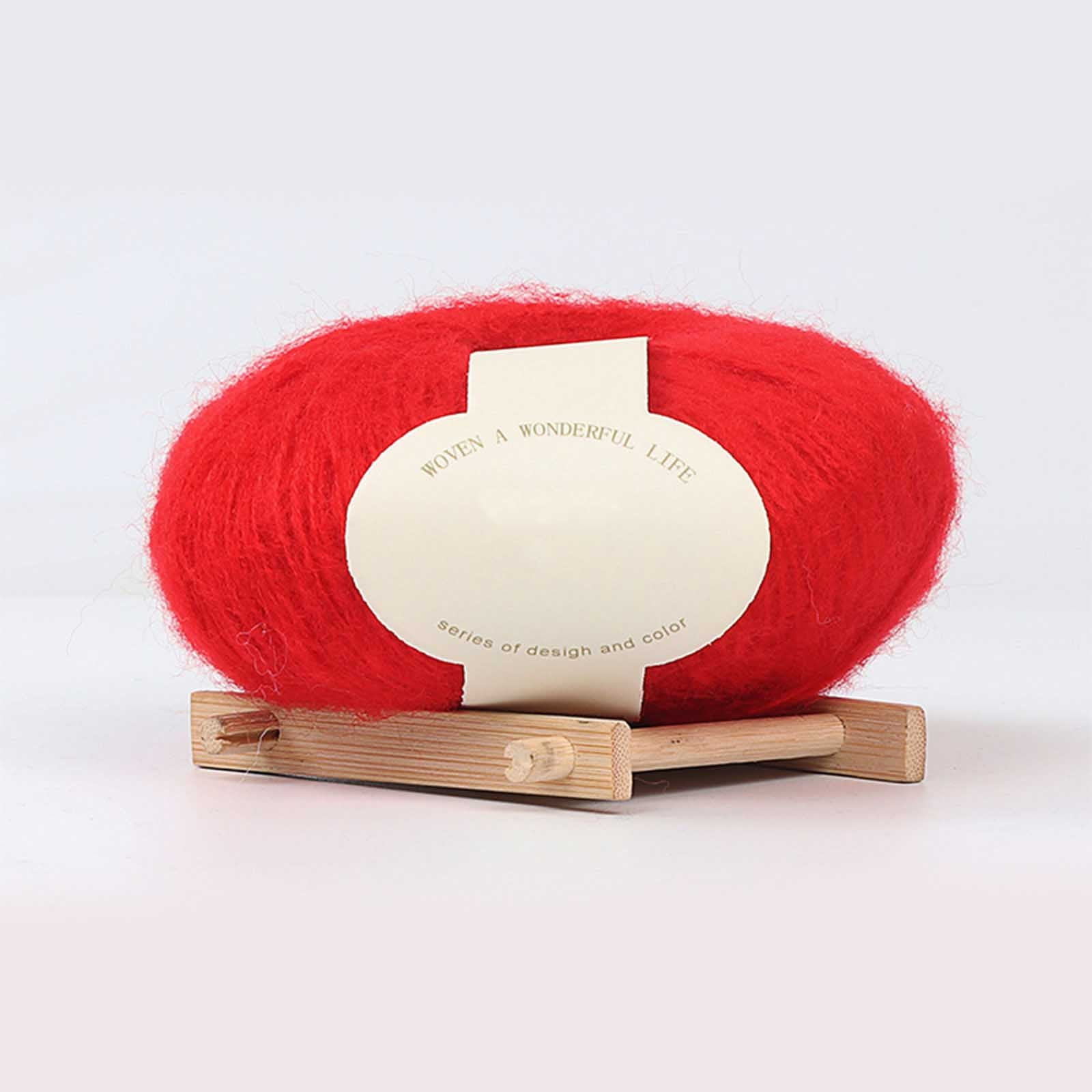 Clearance! Boovnll Mohair Yarn, Soft Yarn for Crocheting, Hand Knitting Hats, Sweater, Scarves, Crafts, Home Decorations, DIY Kids Toys, Yarn 29 - Image 2