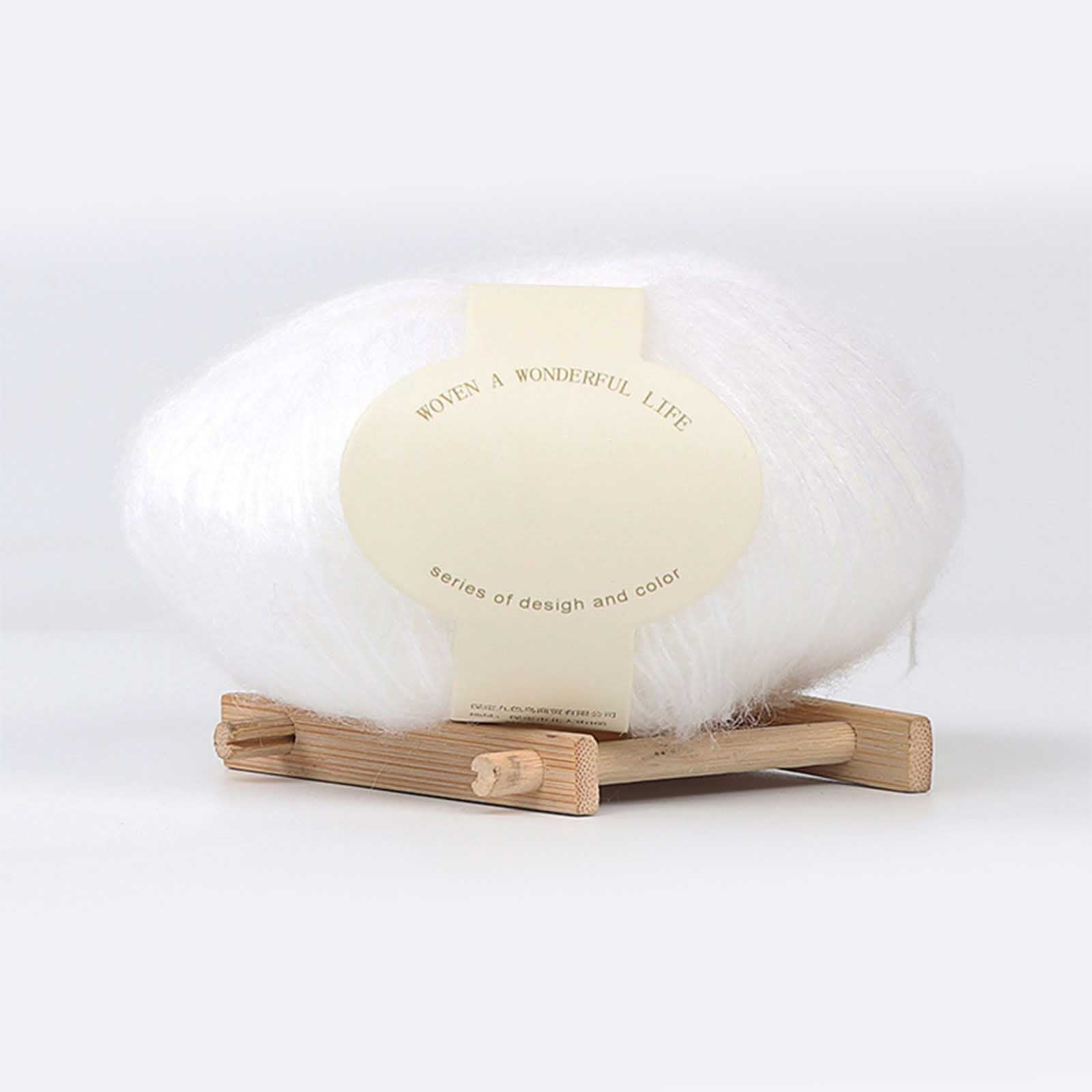 Clearance! Boovnll Mohair Yarn, Soft Yarn for Crocheting, Hand Knitting Hats, Sweater, Scarves, Crafts, Home Decorations, DIY Kids Toys, Yarn 3 - Image 3