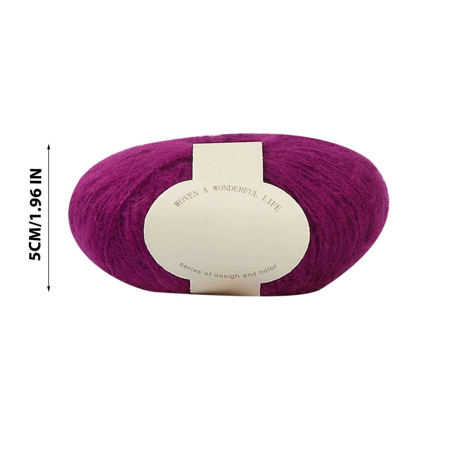 Clearance! Boovnll Mohair Yarn, Soft Yarn for Crocheting, Hand Knitting Hats, Sweater, Scarves, Crafts, Home Decorations, DIY Kids Toys, Yarn 32 - Image 5
