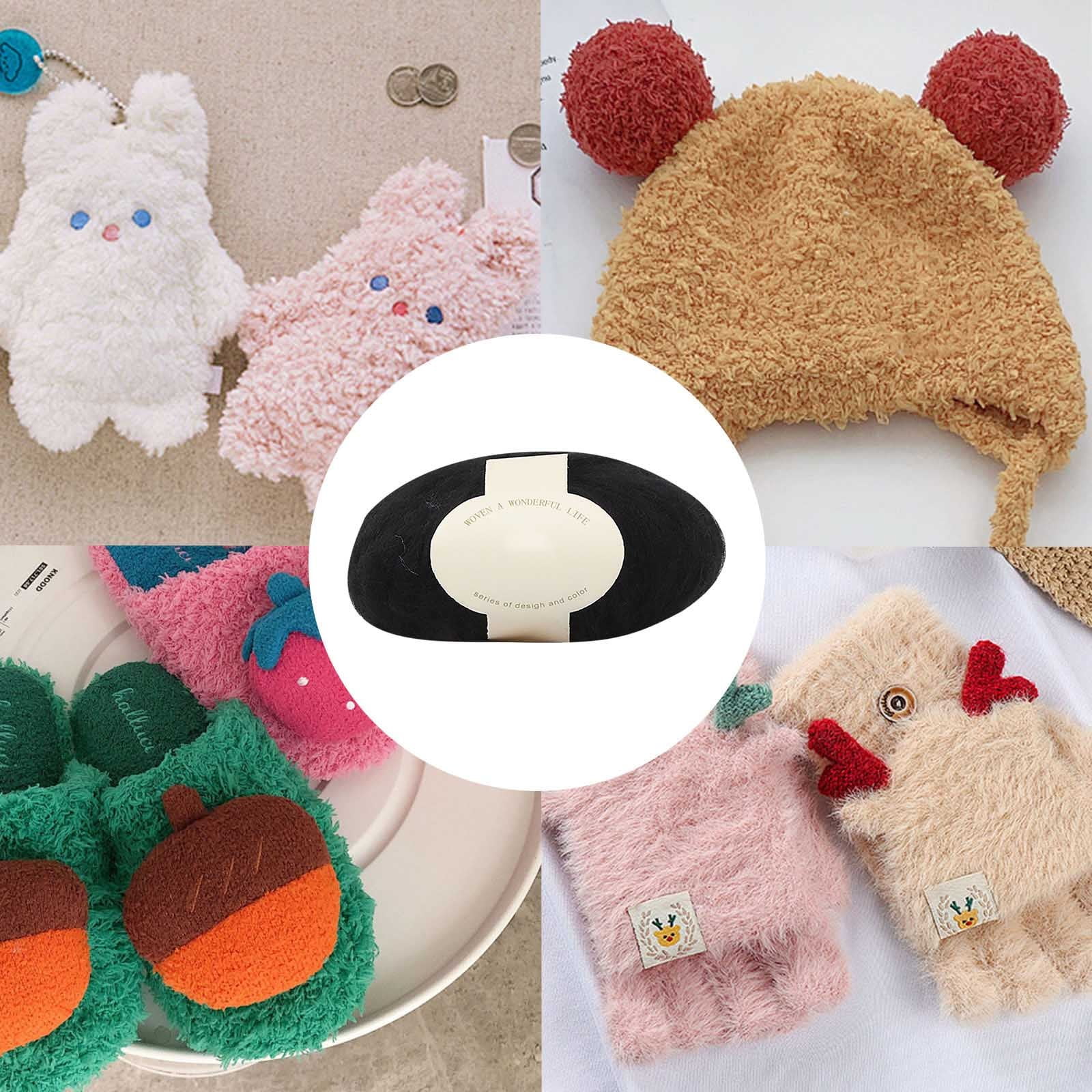 Clearance! Boovnll Mohair Yarn, Soft Yarn for Crocheting, Hand Knitting Hats, Sweater, Scarves, Crafts, Home Decorations, DIY Kids Toys, Yarn 36 - Image 3