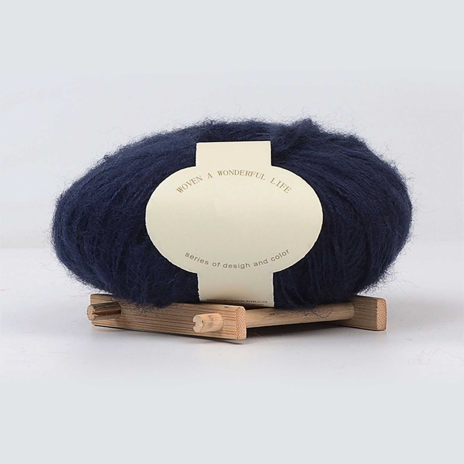 Clearance! Boovnll Mohair Yarn, Soft Yarn for Crocheting, Hand Knitting Hats, Sweater, Scarves, Crafts, Home Decorations, DIY Kids Toys, Yarn 36 - Image 4