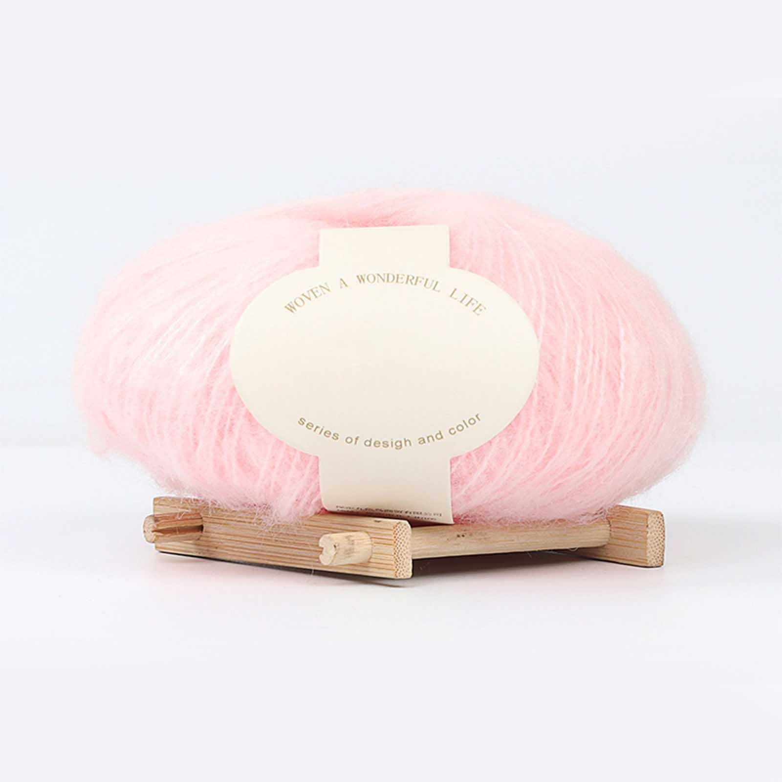 Clearance! Boovnll Mohair Yarn, Soft Yarn for Crocheting, Hand Knitting Hats, Sweater, Scarves, Crafts, Home Decorations, DIY Kids Toys, Yarn 4 - Image 4