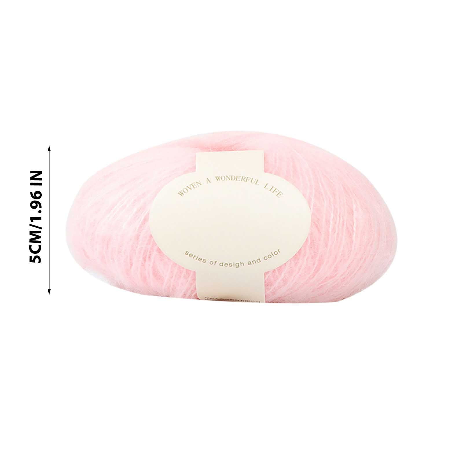 Clearance! Boovnll Mohair Yarn, Soft Yarn for Crocheting, Hand Knitting Hats, Sweater, Scarves, Crafts, Home Decorations, DIY Kids Toys, Yarn 4 - Image 5