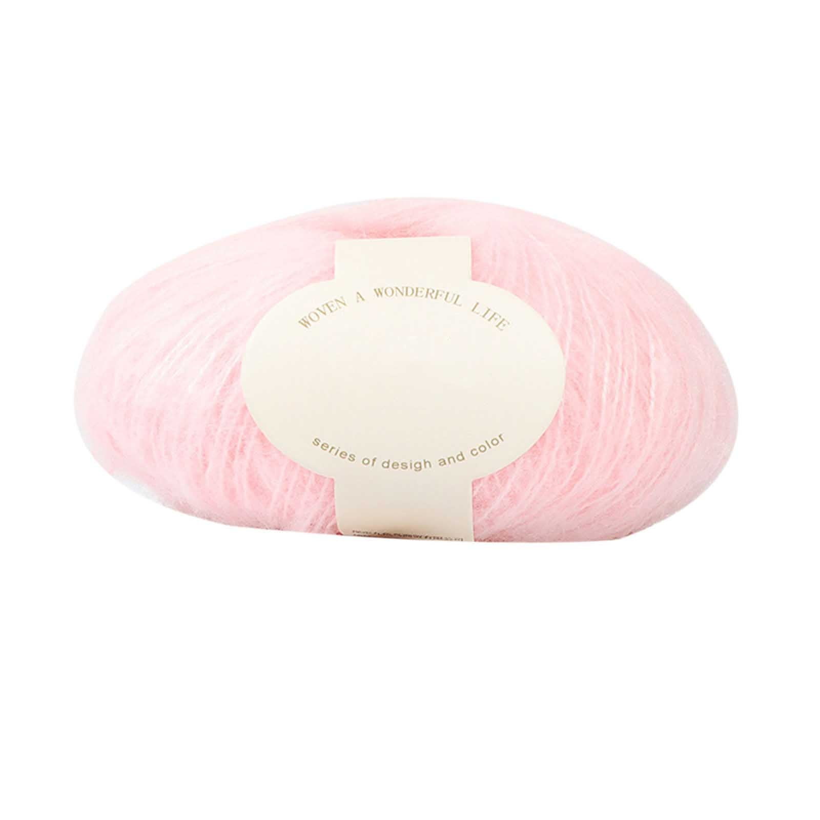 Clearance! Boovnll Mohair Yarn, Soft Yarn for Crocheting, Hand Knitting Hats, Sweater, Scarves, Crafts, Home Decorations, DIY Kids Toys, Yarn 4 - Image 6