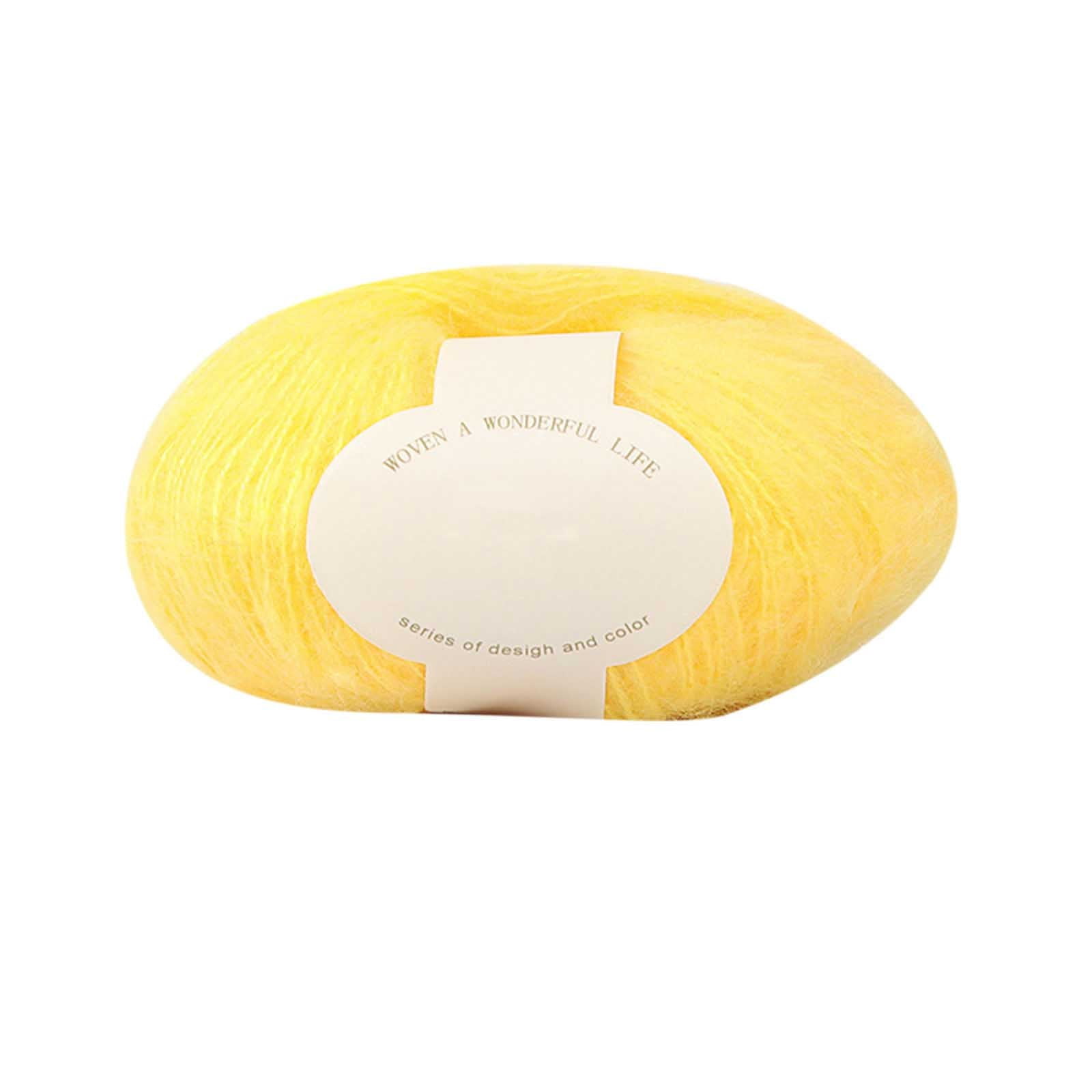 Clearance! Boovnll Mohair Yarn, Soft Yarn for Crocheting, Hand Knitting Hats, Sweater, Scarves, Crafts, Home Decorations, DIY Kids Toys, Yarn 6 - Image 5
