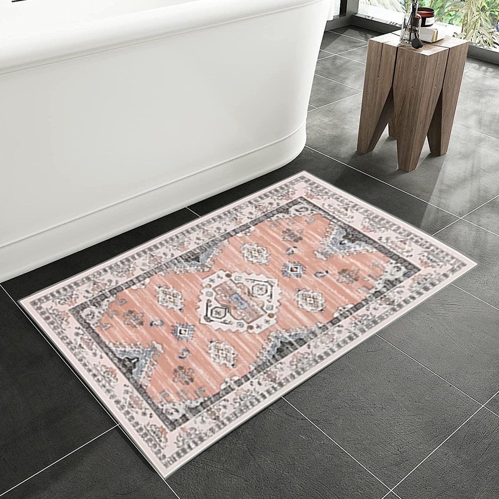 Tyidzon Kitchen Mats for Floor Set of 2 Pcs, Cushioned Non Slip Kitchen Rugs for Kitchen Floor, Absorbent Runner Comfort Standing Mats Washable for Kitchen, Office, Home (15