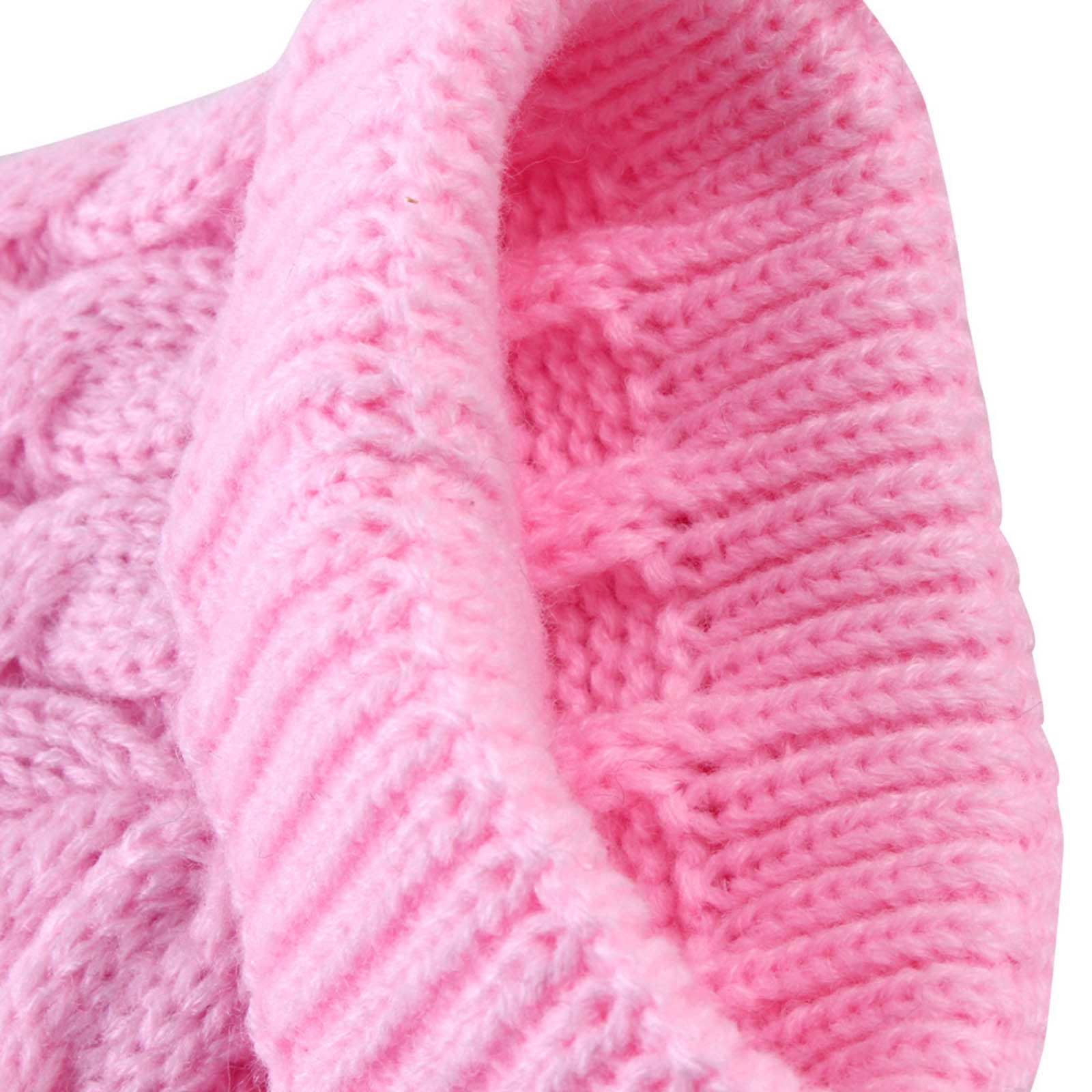 Clearance Under $5 Boovnll Dog Sweater, Winter Turtleneck Knitted Keep Warm Sleeveless Pet Clothes, Dog Clothes for Small Dog Fall Winter Dog Sweaters, (Black, S) L Pink - Image 8