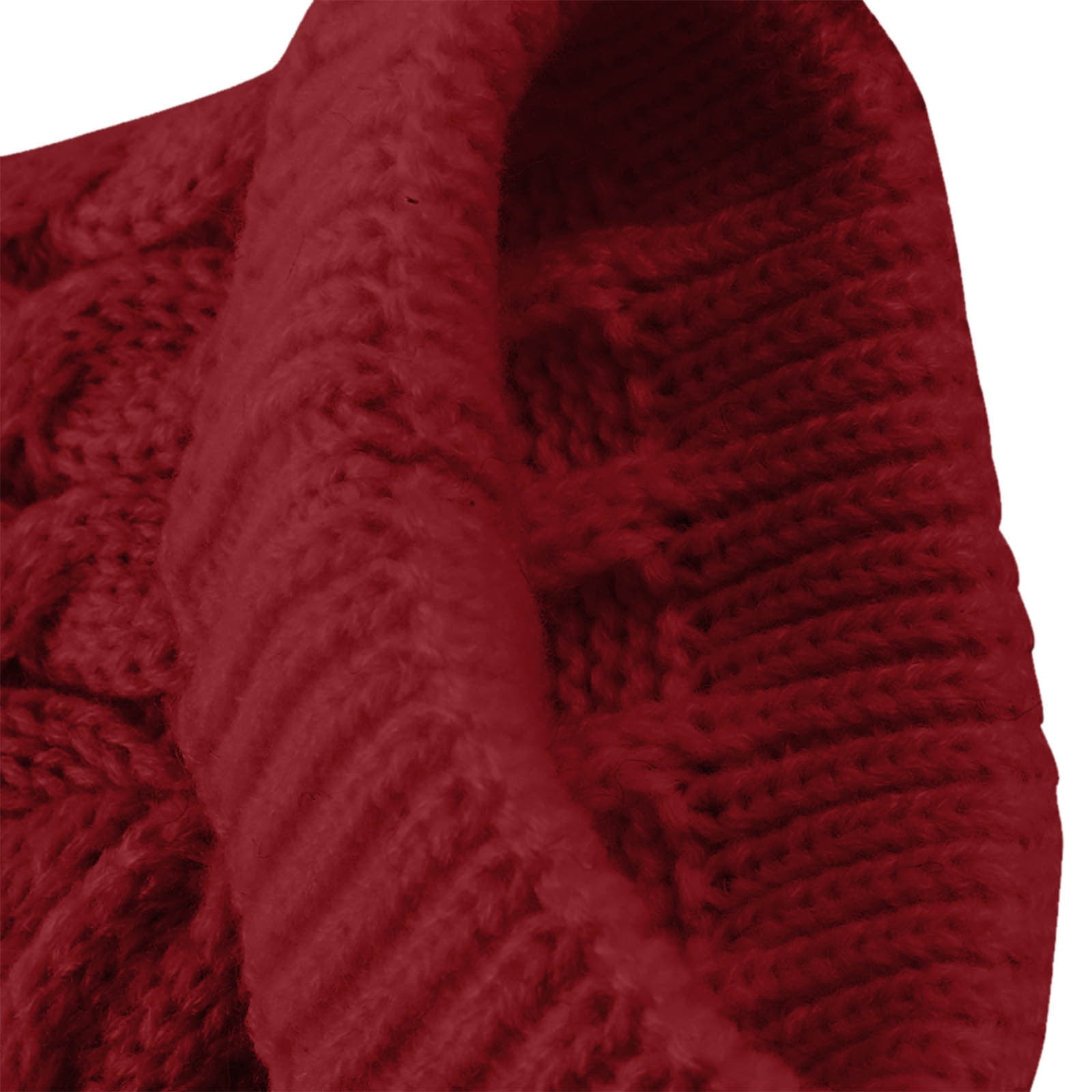 Clearance Under $5 Boovnll Dog Sweater, Winter Turtleneck Knitted Keep Warm Sleeveless Pet Clothes, Dog Clothes for Small Dog Fall Winter Dog Sweaters, (Black, S) M Red - Image 7