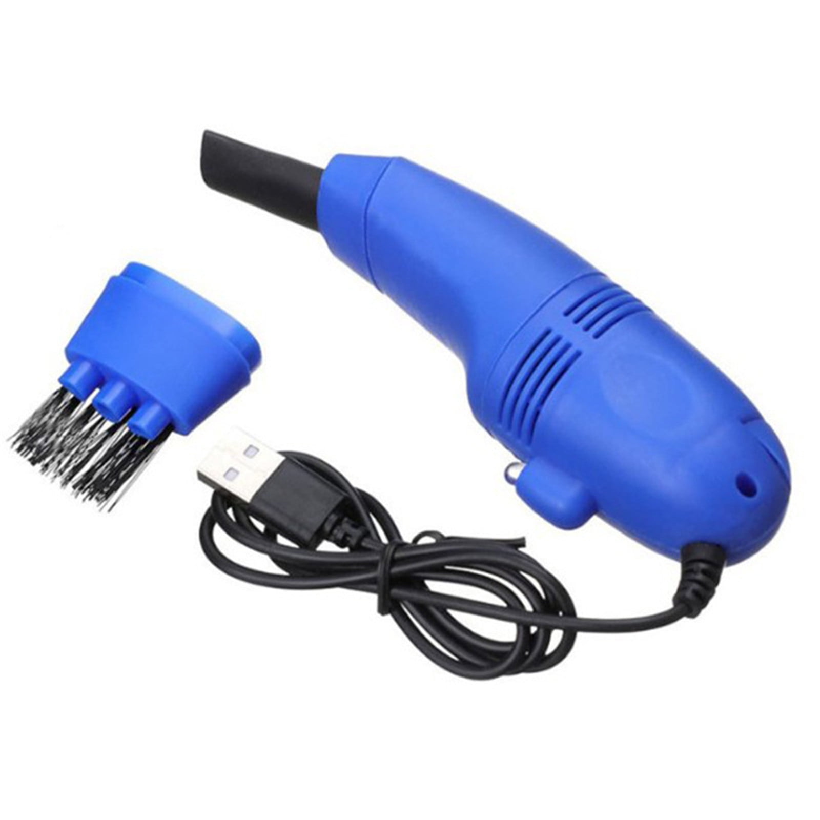 Dmlowu Desk Vacuum Cleaner Mini, Handheld Computer Keyboard Vacuum, Portable Small Cleaning Brush Clean Piano, Keyboard, Computer, Car Etc yellow, green, black, rose red - Image 2
