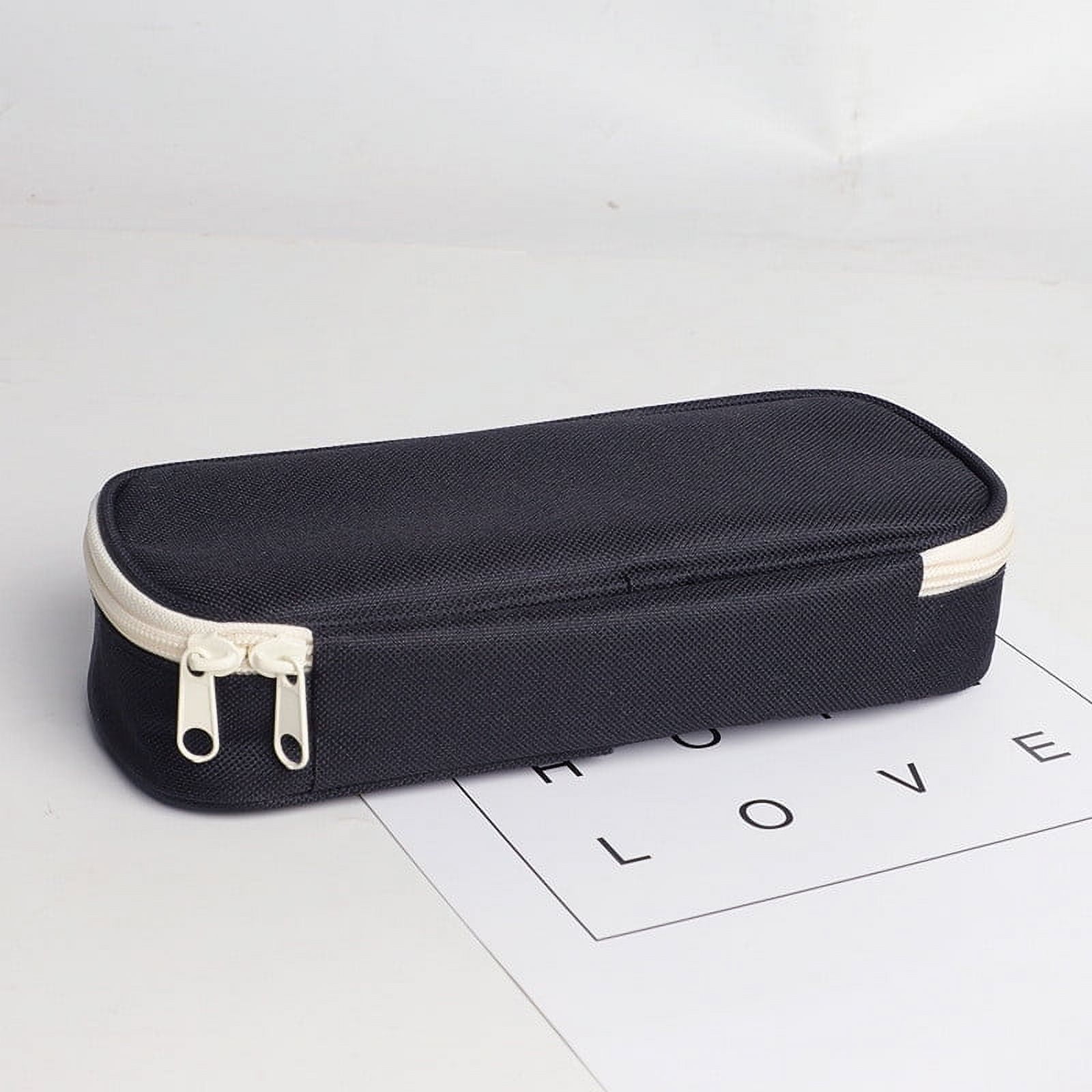 Danhjin Creative Pencil Case High quality Oxford fabric, Black Multicolor - Image 1