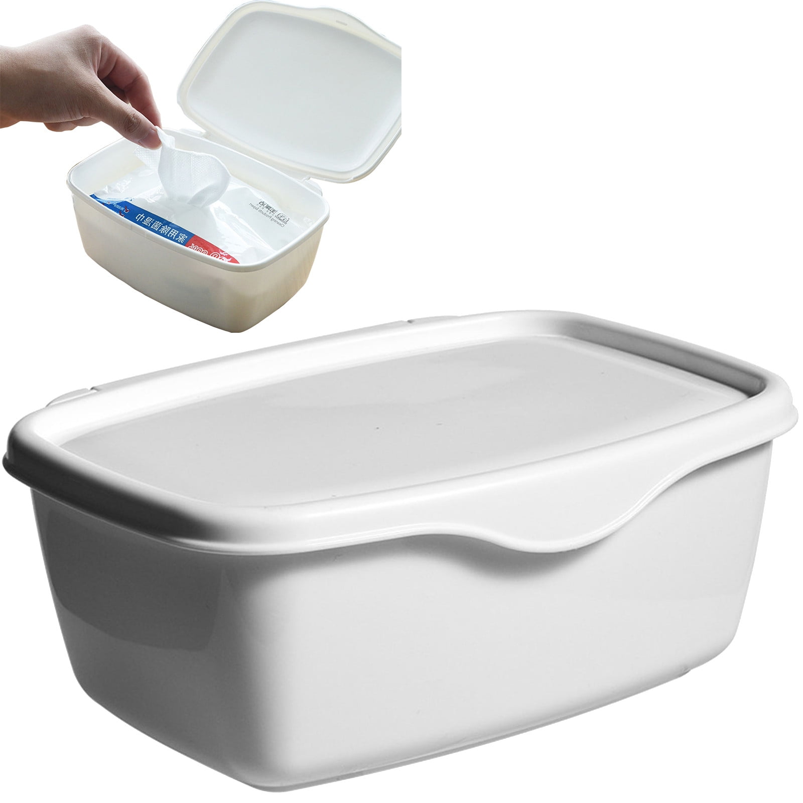 Tyidzon Wipes Dispenser, Wipe Container with Sealing Lid, 7