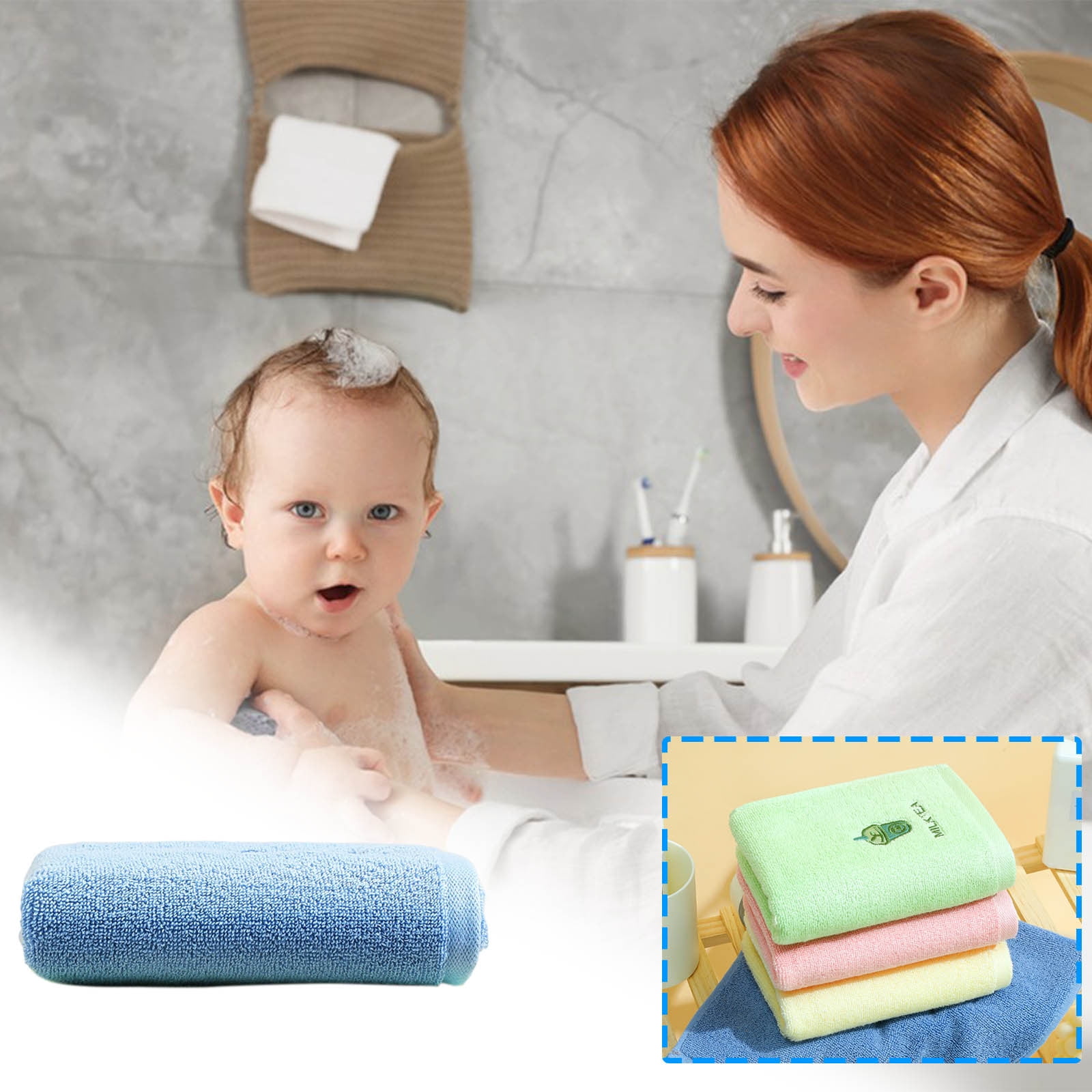 Clearance Under $1 Boovnll Hand Towels, 10x20
