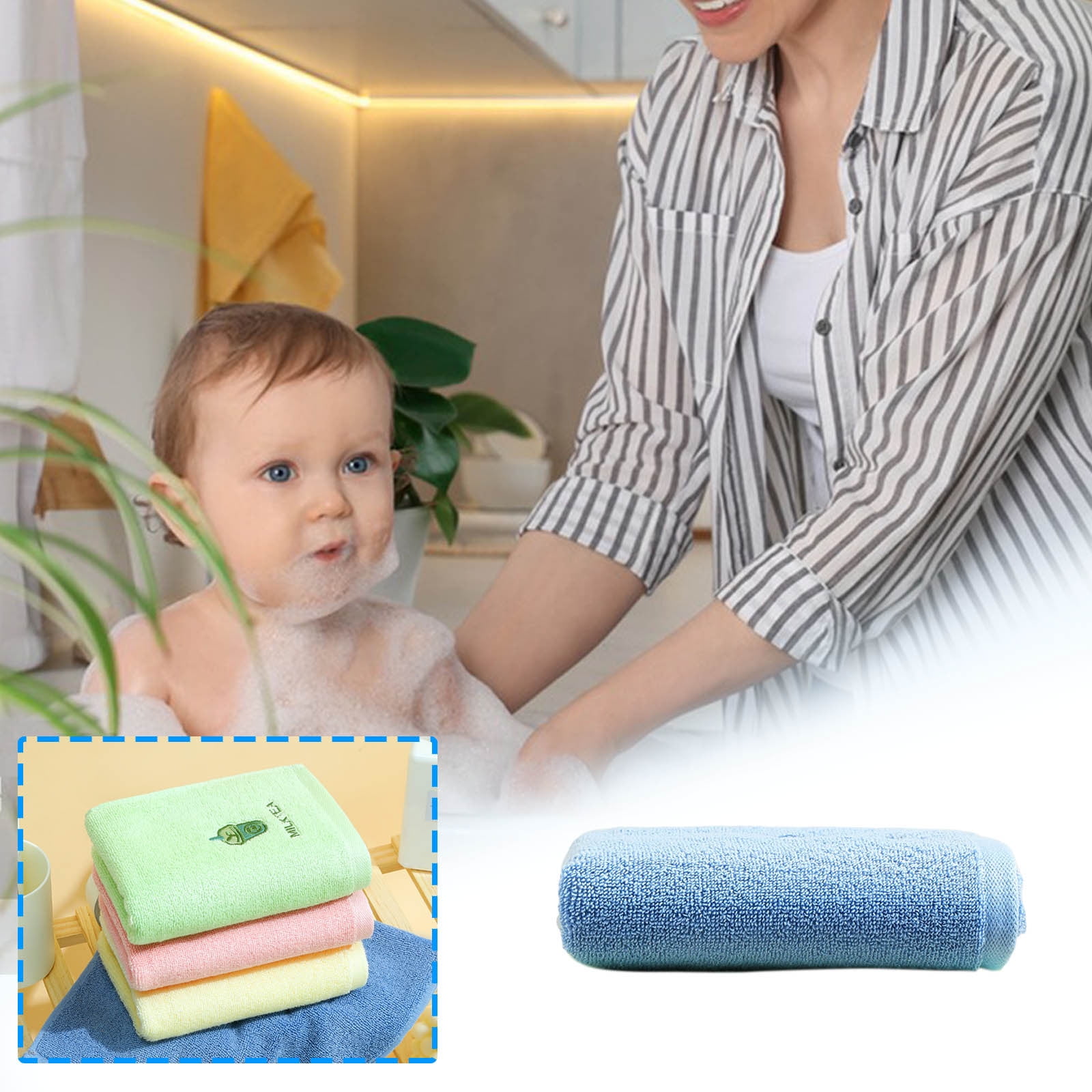 Clearance Under $1 Boovnll Hand Towels, 10x20
