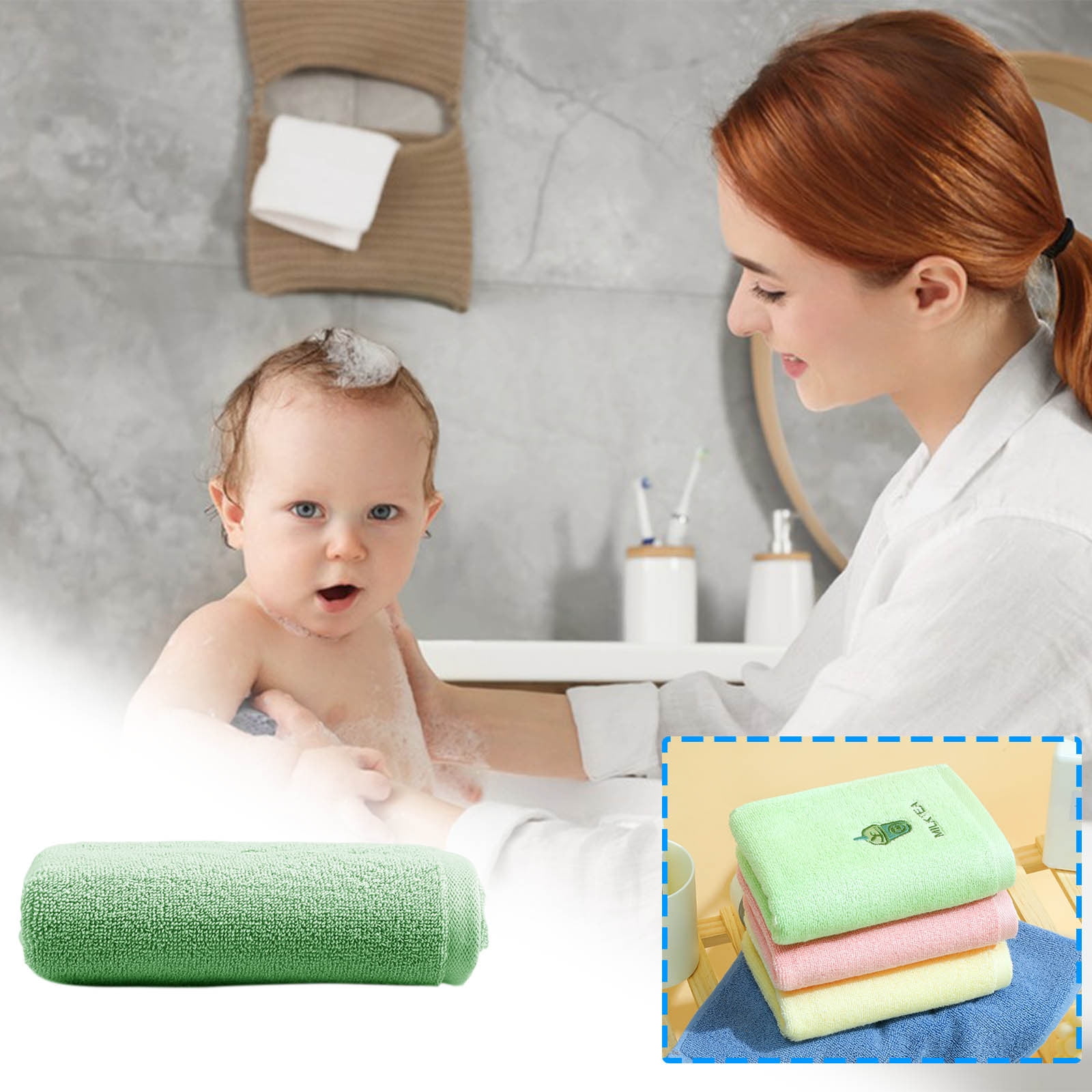 Clearance Under $1 Boovnll Hand Towels, 10x20