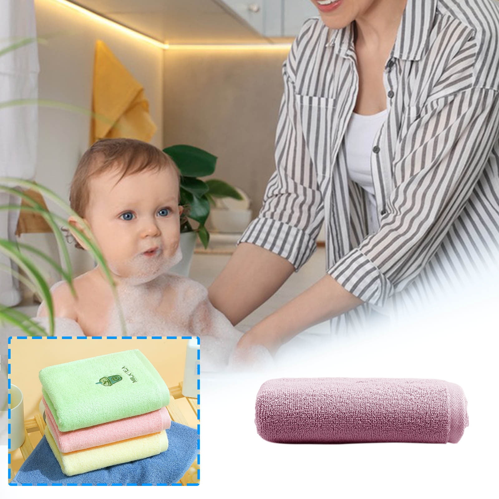 Clearance Under $1 Boovnll Hand Towels, 10x20