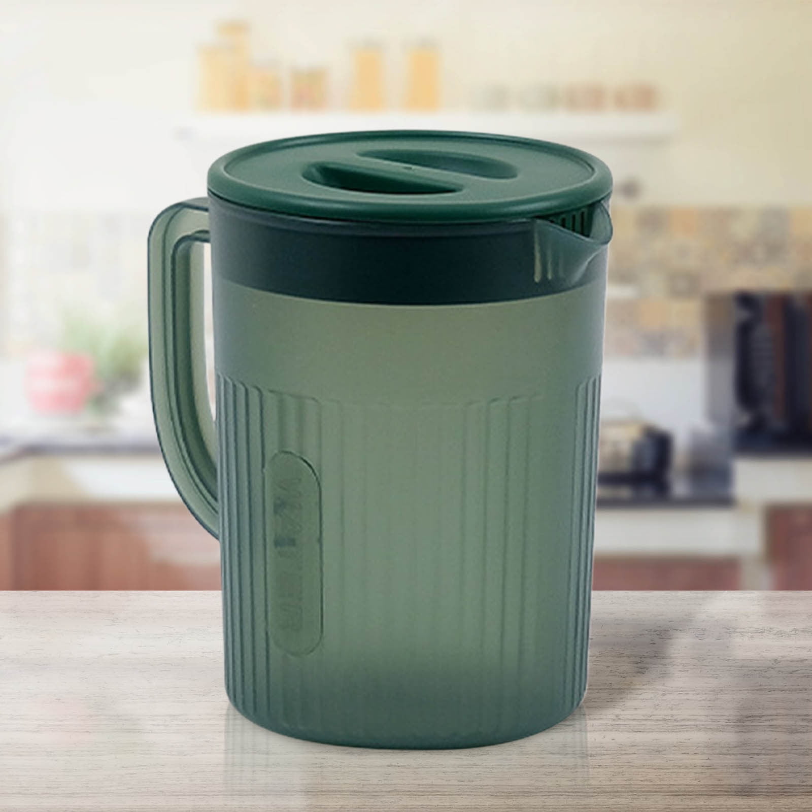 Tyidzon Juice Pitcher with Lids for Fridge, Water Jug for Teas, Juices & Iced Beverages - Fridge & Dishwasher Safe C - Image 1