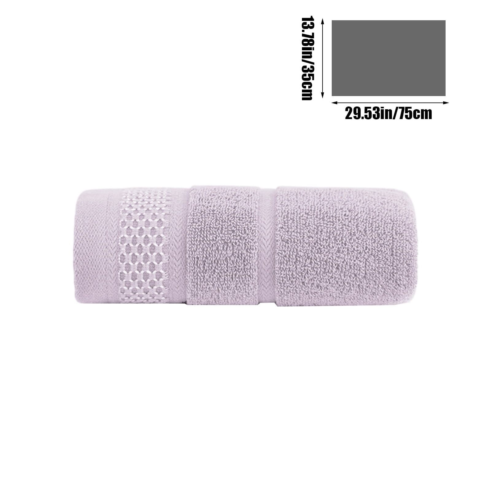 Dmlowu Luxury Bath Towels, Soft Highly Absorbent Quicker Dry Cotton Towels, Towels for Bathroom Gym, Shower, Hotel #19 - Image 3
