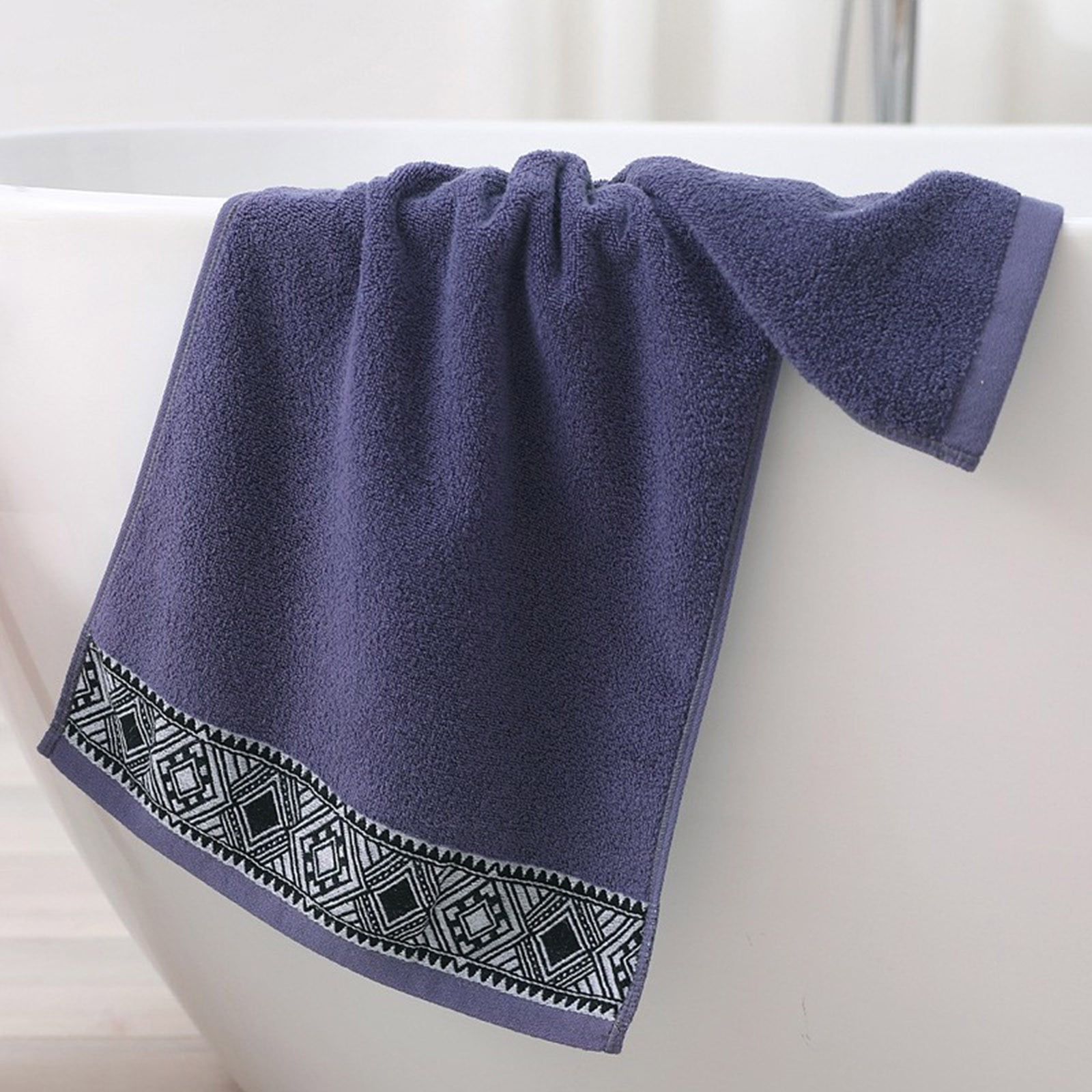 Dmlowu Luxury Bath Towels, Soft Highly Absorbent Quicker Dry Cotton Towels, Towels for Bathroom Gym, Shower, Hotel #23 - Image 2
