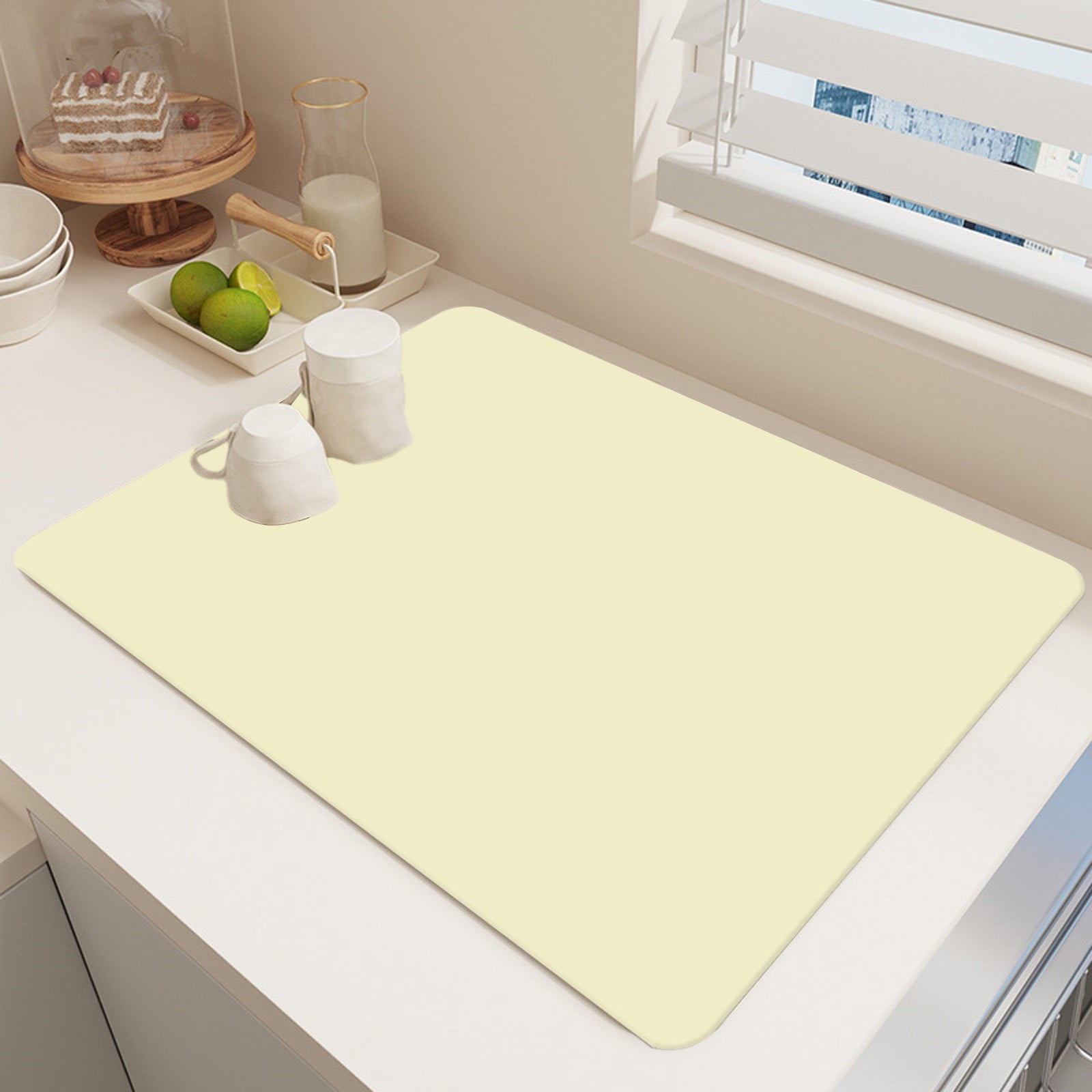 Clearance Under $1 Boovnll Dish Drying Mat, 12x16