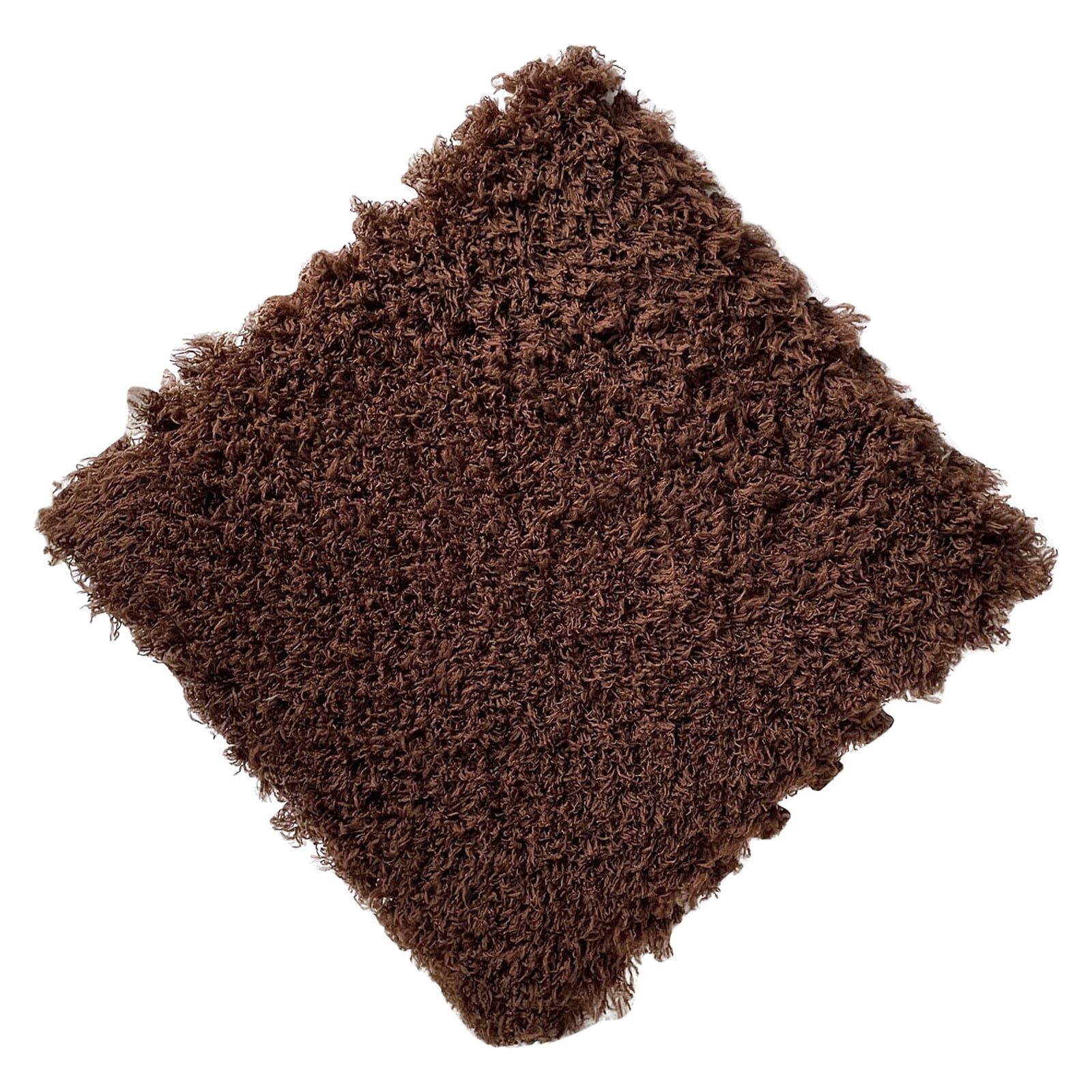 Tyidzon Puzzle Carpet Squares Soft Furry Play Mat Tiles for Home Playroom Decoration Cozy Climbing Area Rug for Kids Family Activity Spaces, Gray Brown - Image 2