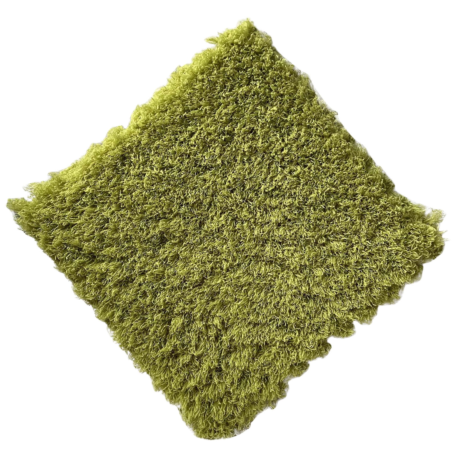 Tyidzon Puzzle Carpet Squares Soft Furry Play Mat Tiles for Home Playroom Decoration Cozy Climbing Area Rug for Kids Family Activity Spaces, Gray Green - Image 2