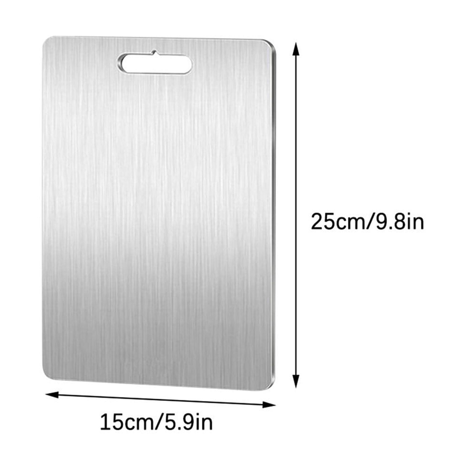 PALIFEUR Cutting Board Non Toxic Steel Cutting Boards for Kitchen, Different Sizes & Non Slip Handles, Servicealbe Non Stick Chopping Board A - Image 1