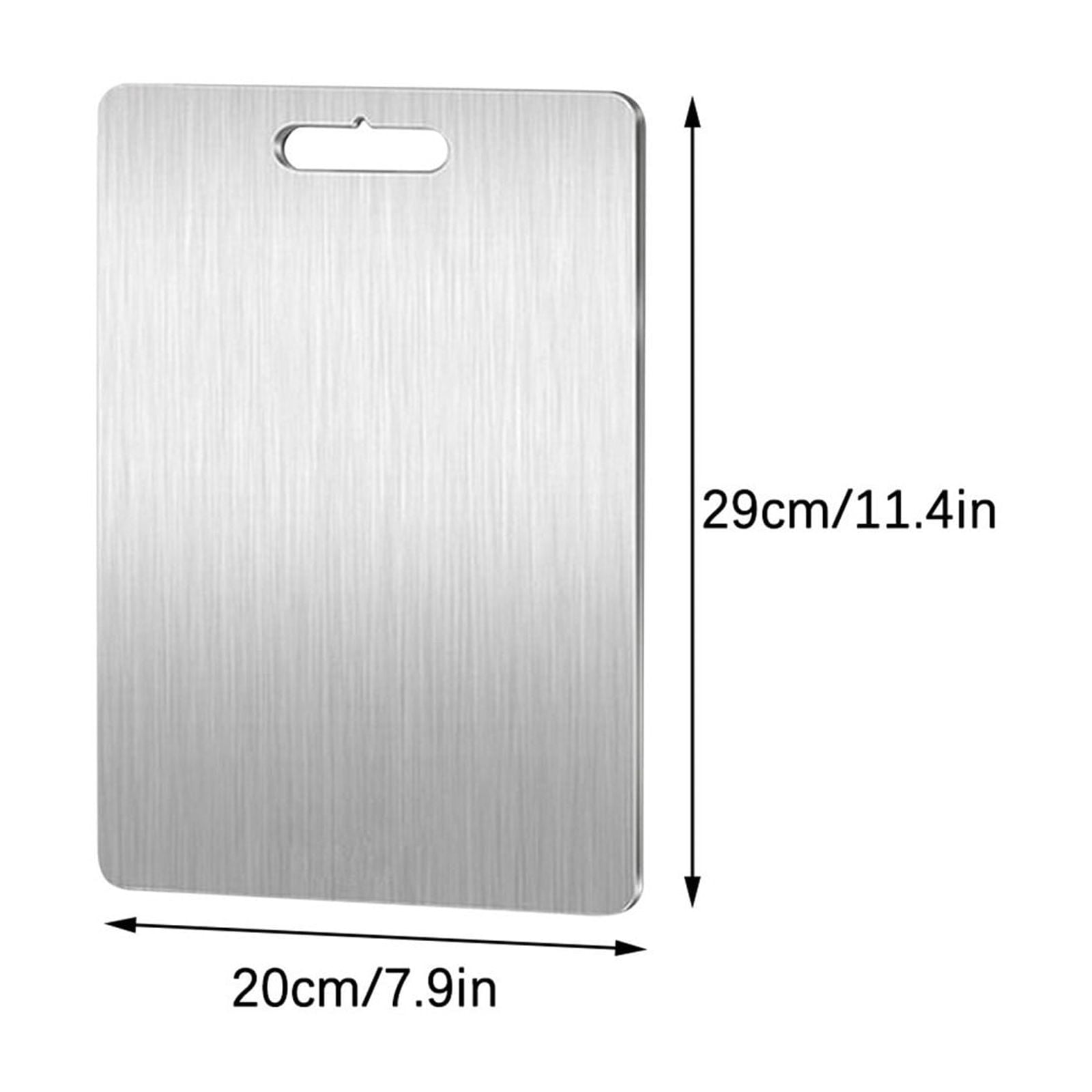PALIFEUR Cutting Board Non Toxic Steel Cutting Boards for Kitchen, Different Sizes & Non Slip Handles, Servicealbe Non Stick Chopping Board B - Image 1
