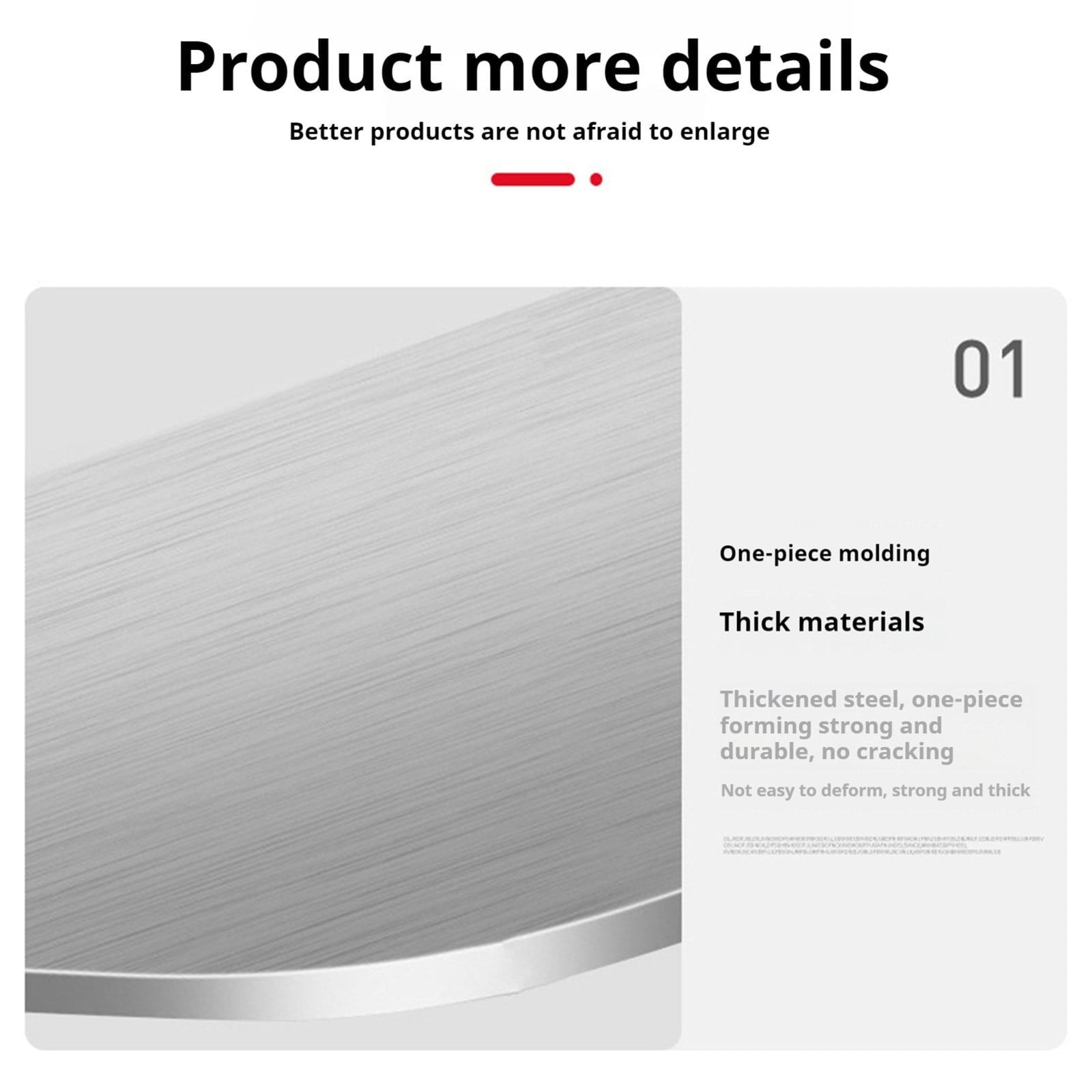 PALIFEUR Cutting Board Non Toxic Steel Cutting Boards for Kitchen, Different Sizes & Non Slip Handles, Servicealbe Non Stick Chopping Board B - Image 7