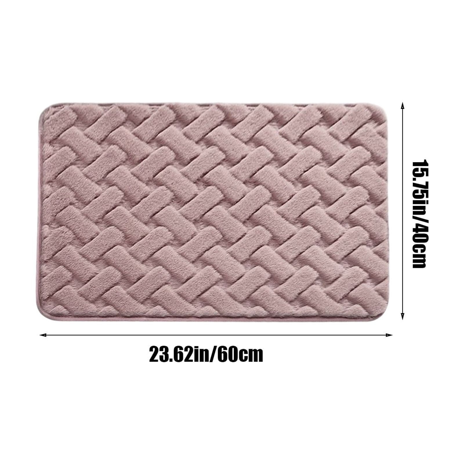 PALIFEUR Bathroom Rugs, Extra Soft Absorbent Bath Rugs, 15.7