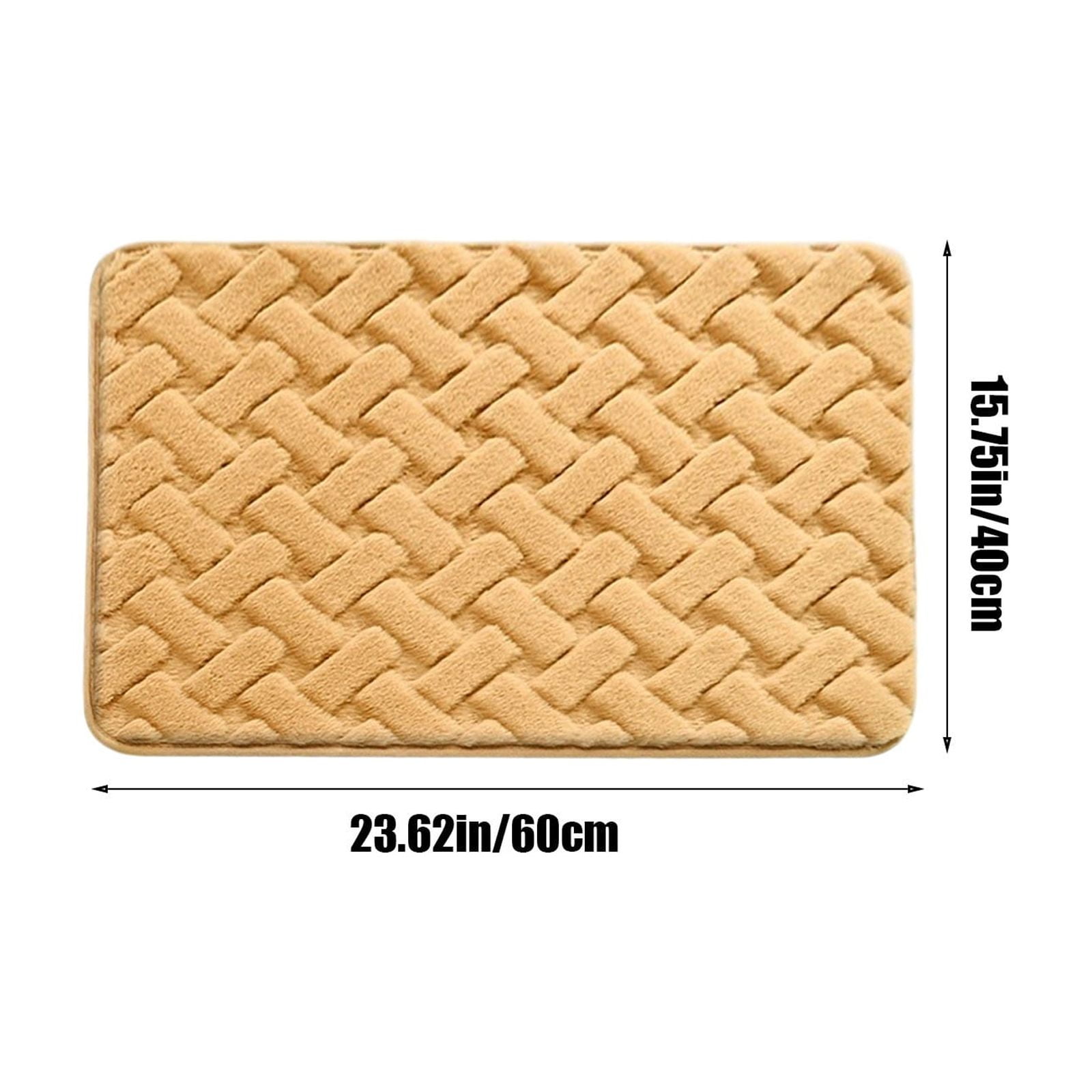 PALIFEUR Bathroom Rugs, Extra Soft Absorbent Bath Rugs, 15.7