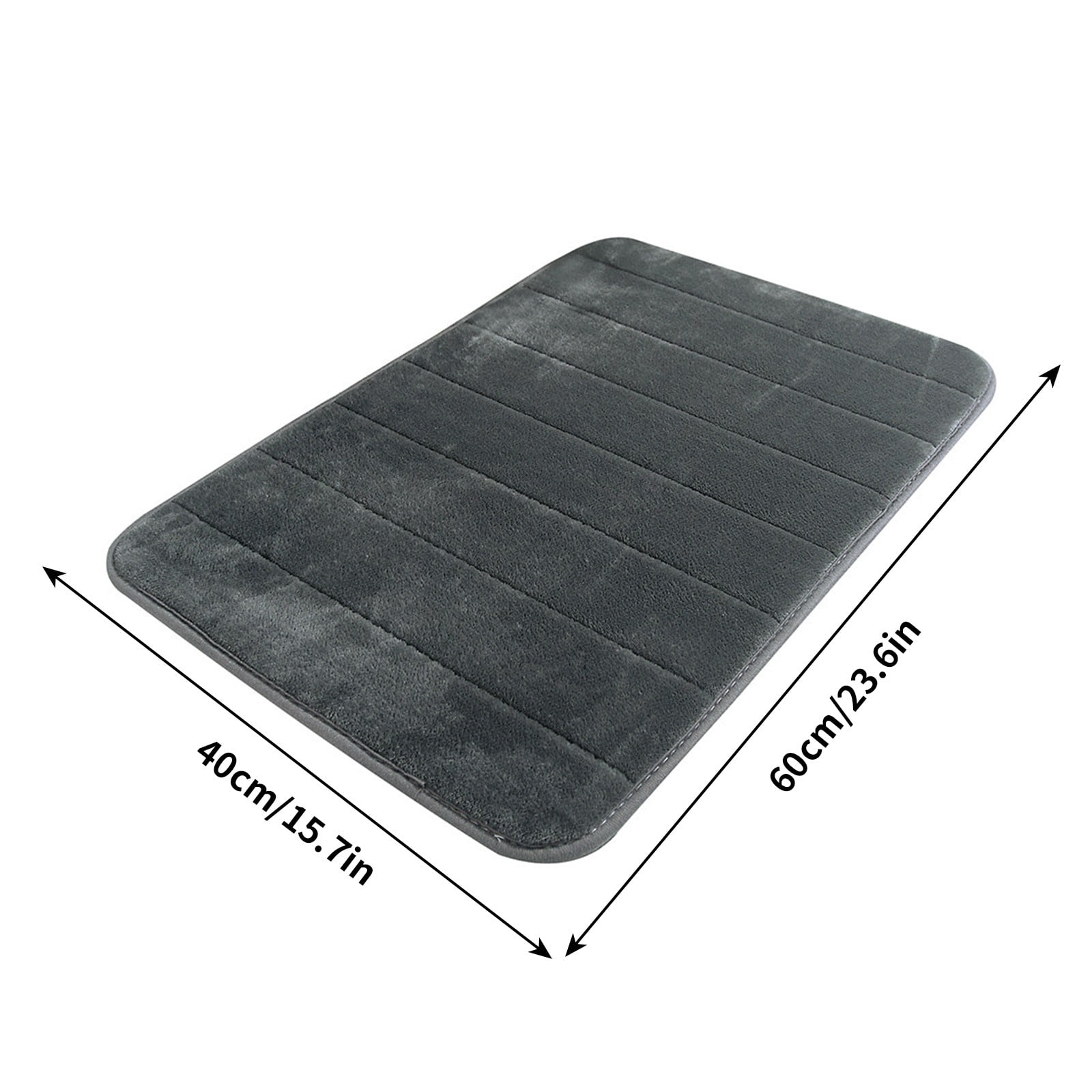 Dmlowu Bathroom Rugs - Ultra Absorbent Non-Slip Floor Bath Mat, Super Soft Shower Mat for Bath Tub, Machine Washable 16x24