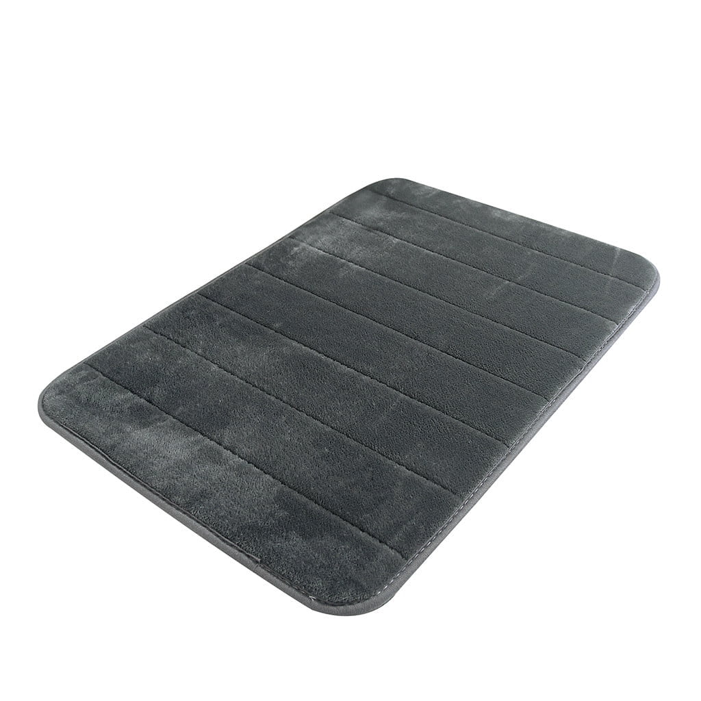 Dmlowu Bathroom Rugs - Ultra Absorbent Non-Slip Floor Bath Mat, Super Soft Shower Mat for Bath Tub, Machine Washable 16x24