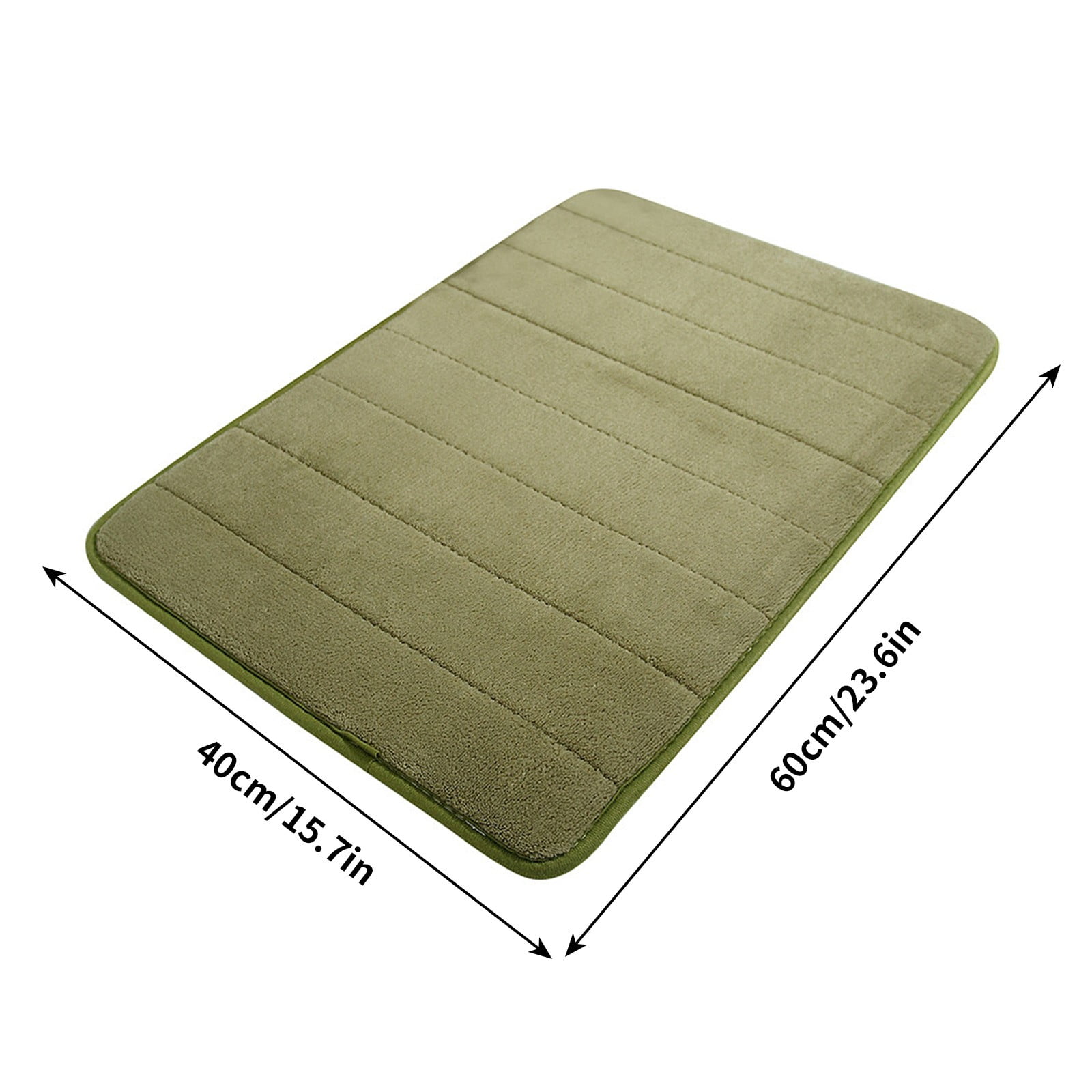 Dmlowu Bathroom Rugs - Ultra Absorbent Non-Slip Floor Bath Mat, Super Soft Shower Mat for Bath Tub, Machine Washable 16x24