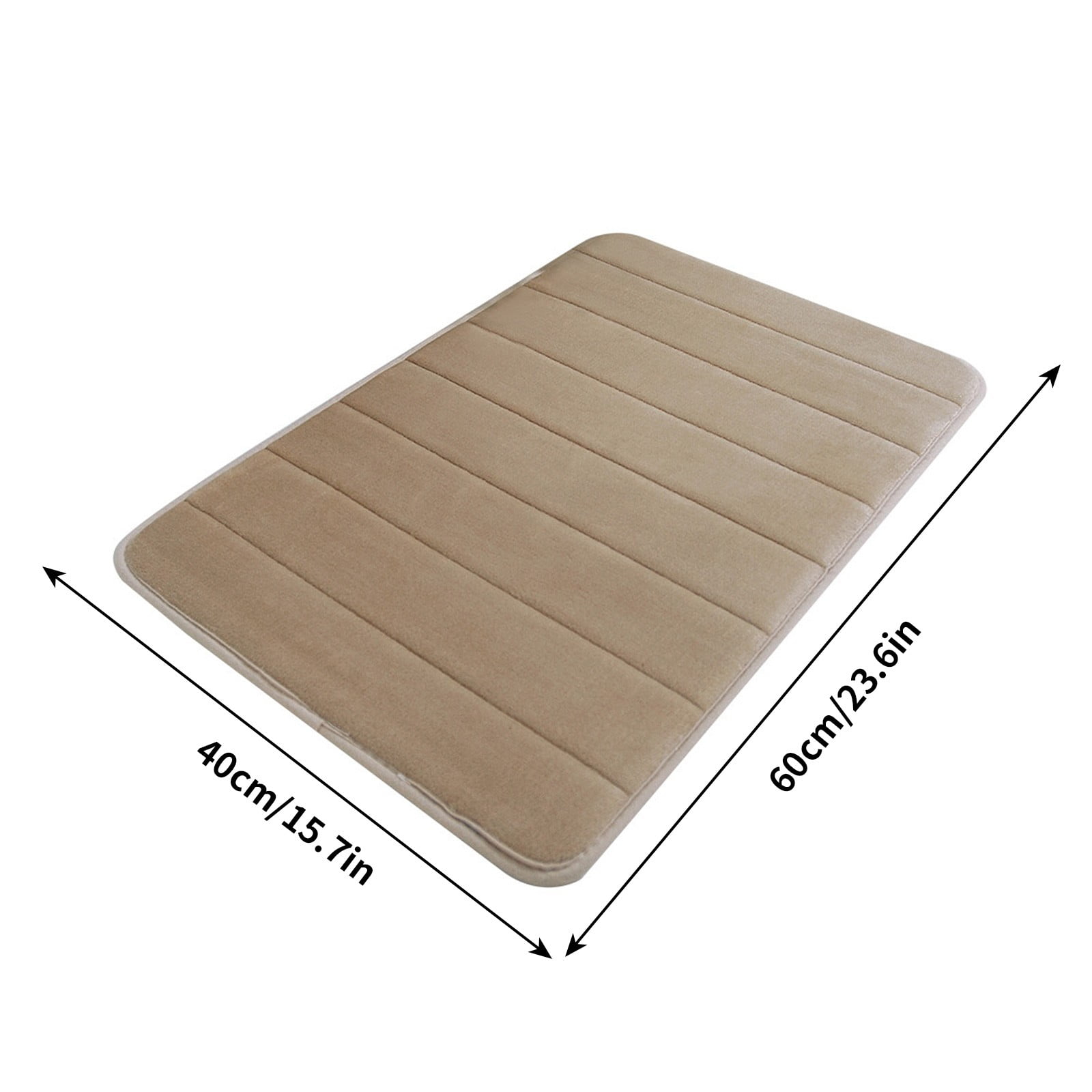 Dmlowu Bathroom Rugs - Ultra Absorbent Non-Slip Floor Bath Mat, Super Soft Shower Mat for Bath Tub, Machine Washable 16x24
