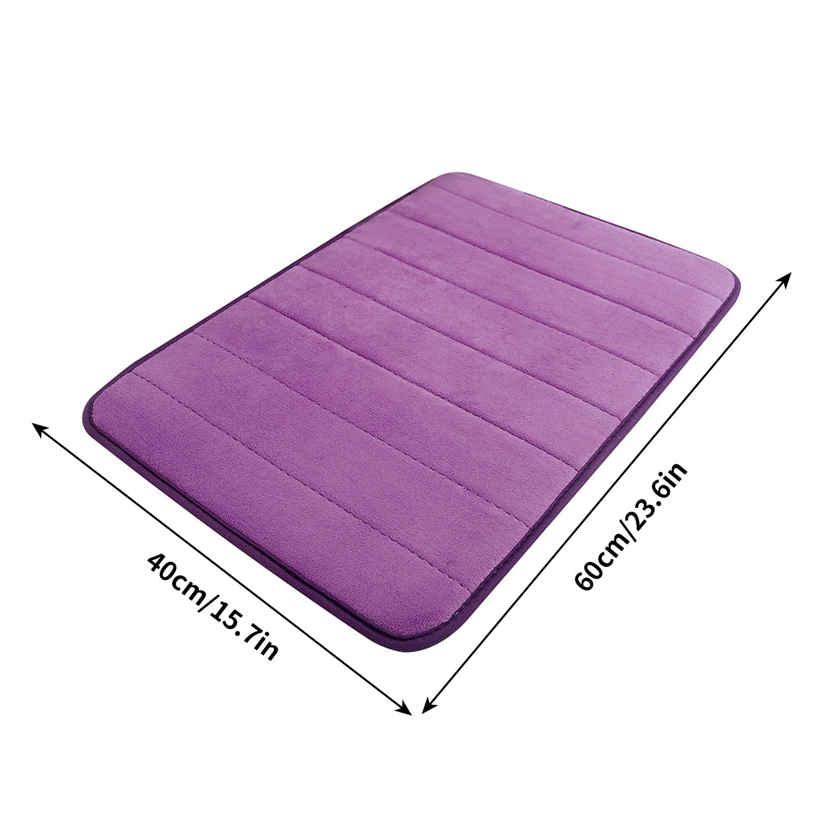 Dmlowu Bathroom Rugs - Ultra Absorbent Non-Slip Floor Bath Mat, Super Soft Shower Mat for Bath Tub, Machine Washable 16x24