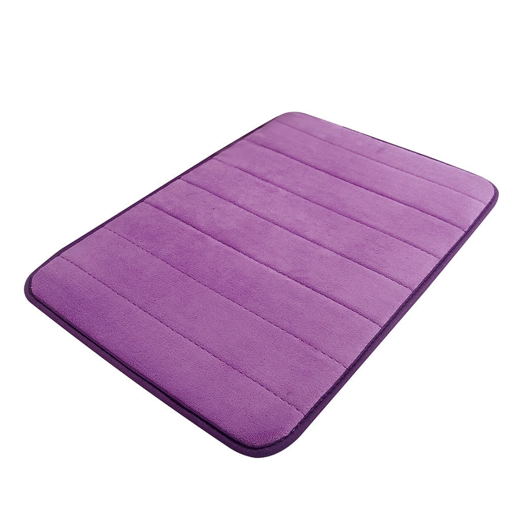 Dmlowu Bathroom Rugs - Ultra Absorbent Non-Slip Floor Bath Mat, Super Soft Shower Mat for Bath Tub, Machine Washable 16x24