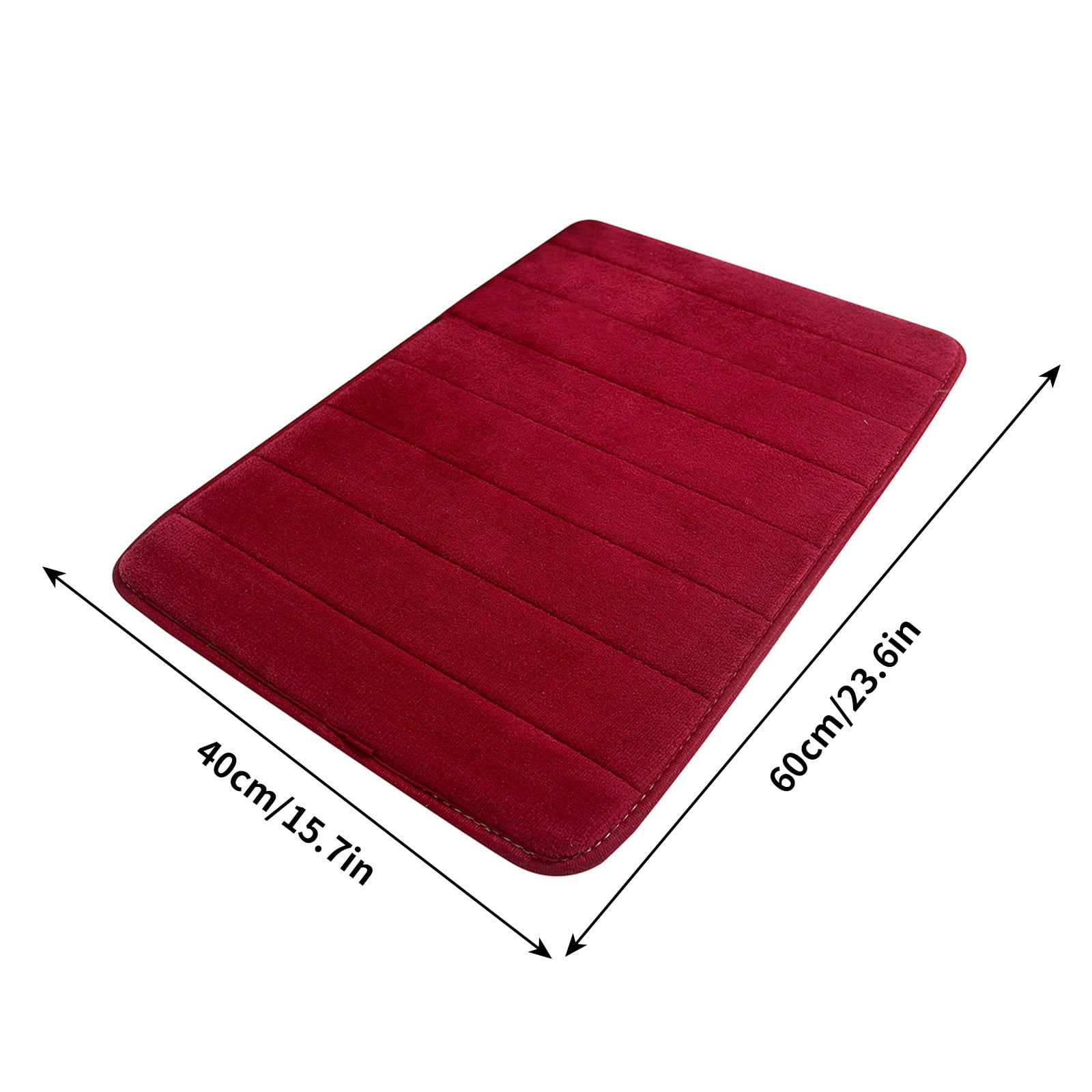 Dmlowu Bathroom Rugs - Ultra Absorbent Non-Slip Floor Bath Mat, Super Soft Shower Mat for Bath Tub, Machine Washable 16x24