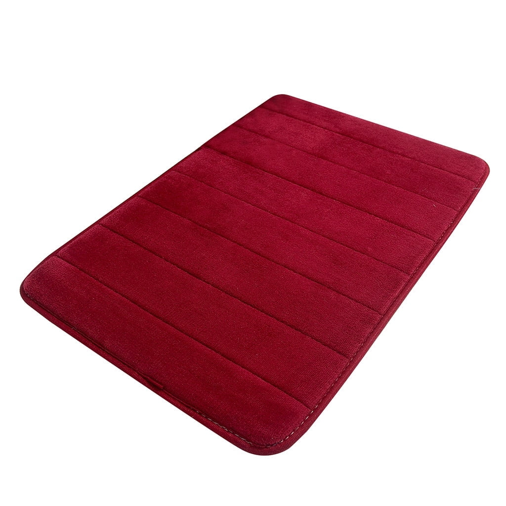 Dmlowu Bathroom Rugs - Ultra Absorbent Non-Slip Floor Bath Mat, Super Soft Shower Mat for Bath Tub, Machine Washable 16x24